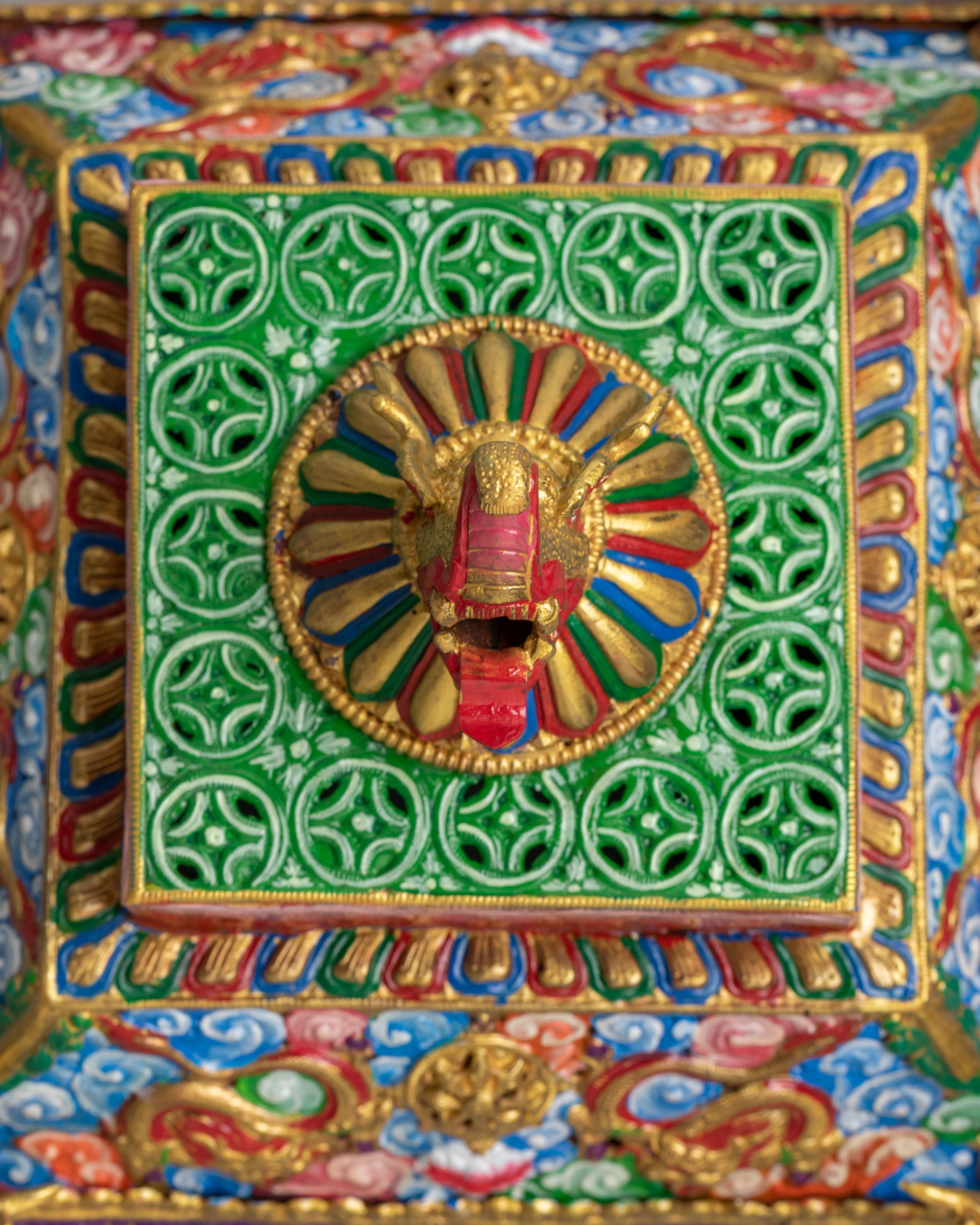 Spiritual Offering Incense Burner | Tibetan Ritual Burner