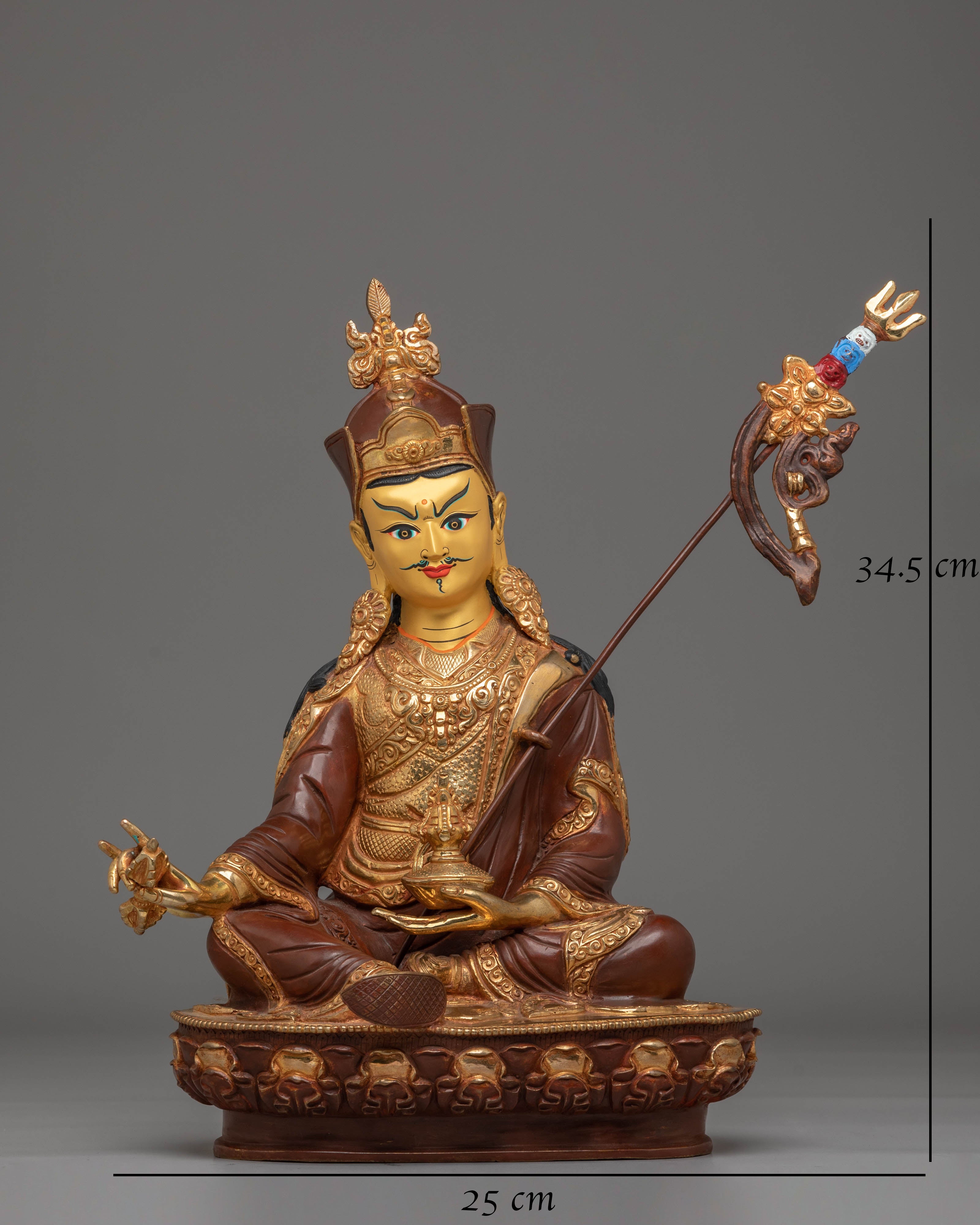 Guru Rinpoche Statue: The Lotus Born