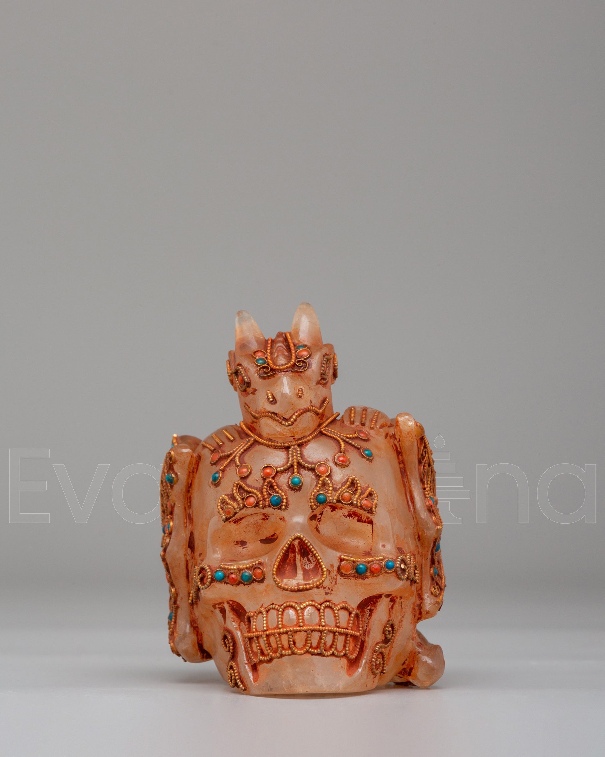 Crystal Skull Sculpture 