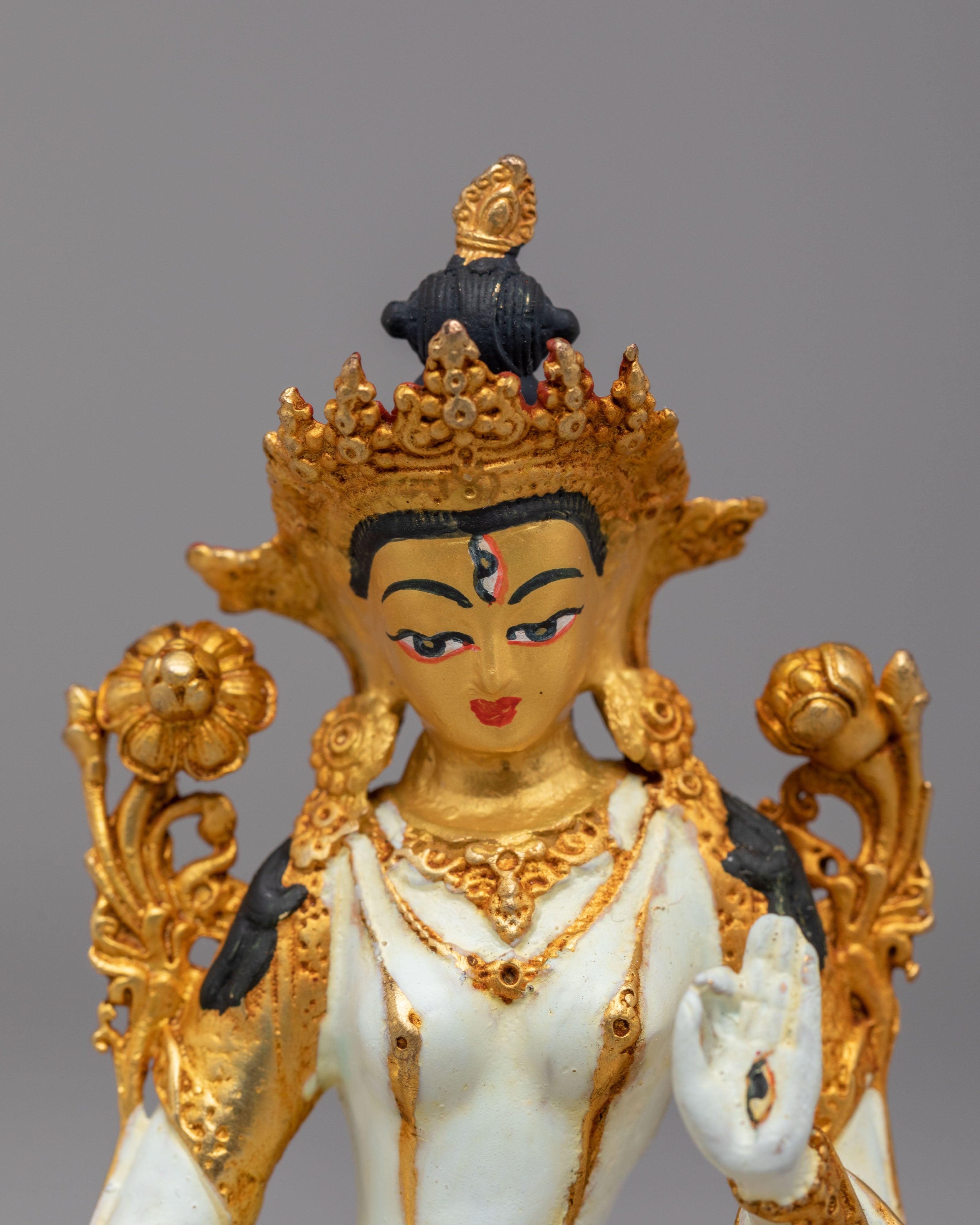 Buddhist White Tara Statue | Sita Tara Buddhist Goddess Decor