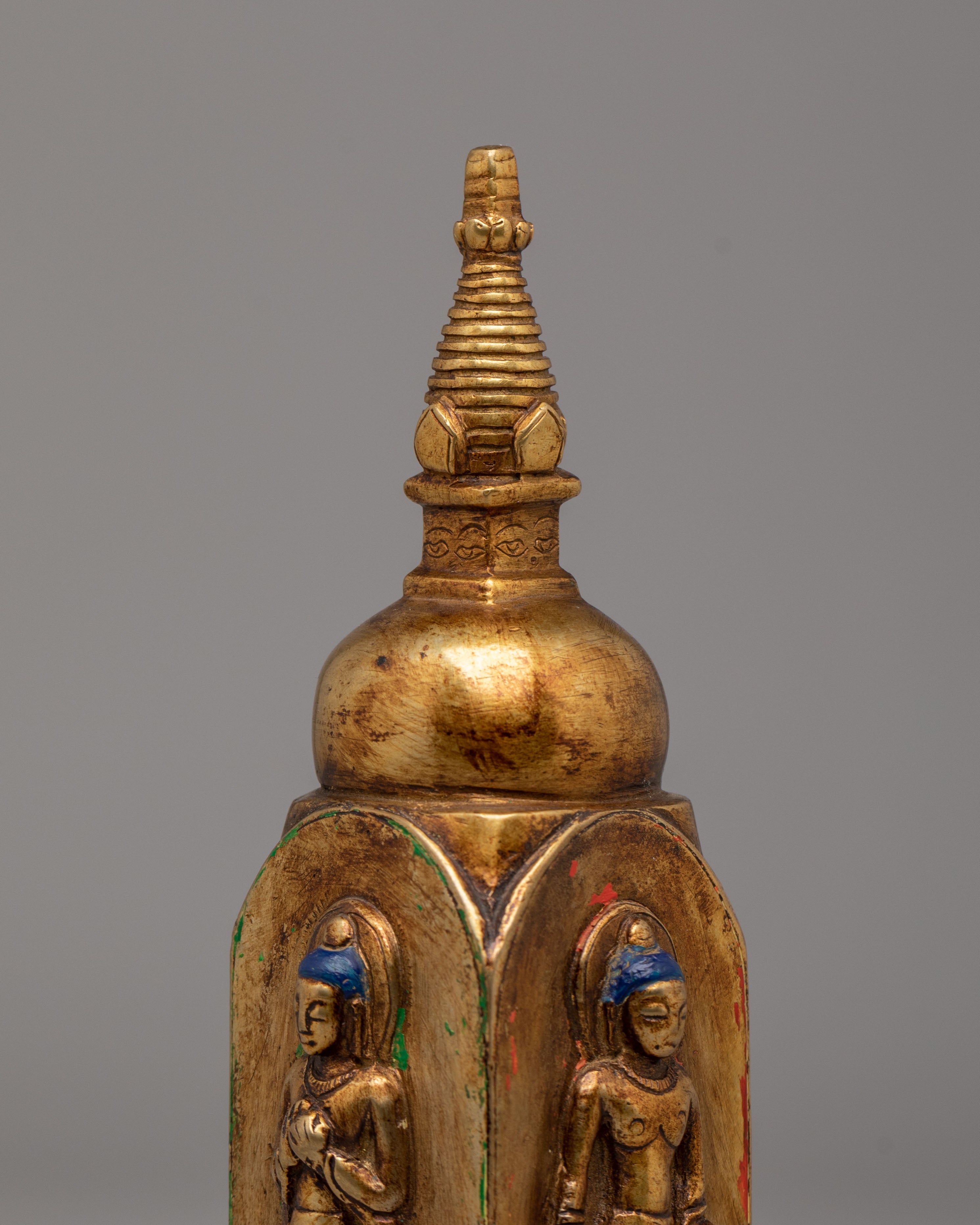 Tibetan Enlightenment Buddha Stupa | Symbol of Spiritual Awakening