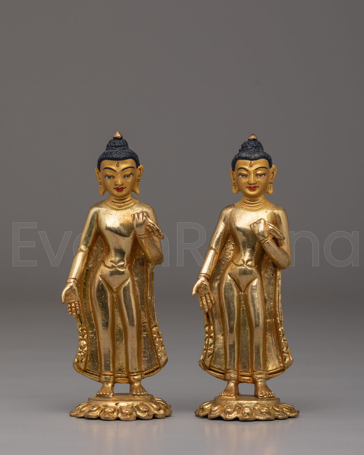 Handmade Dipankara Buddha Copper Statue