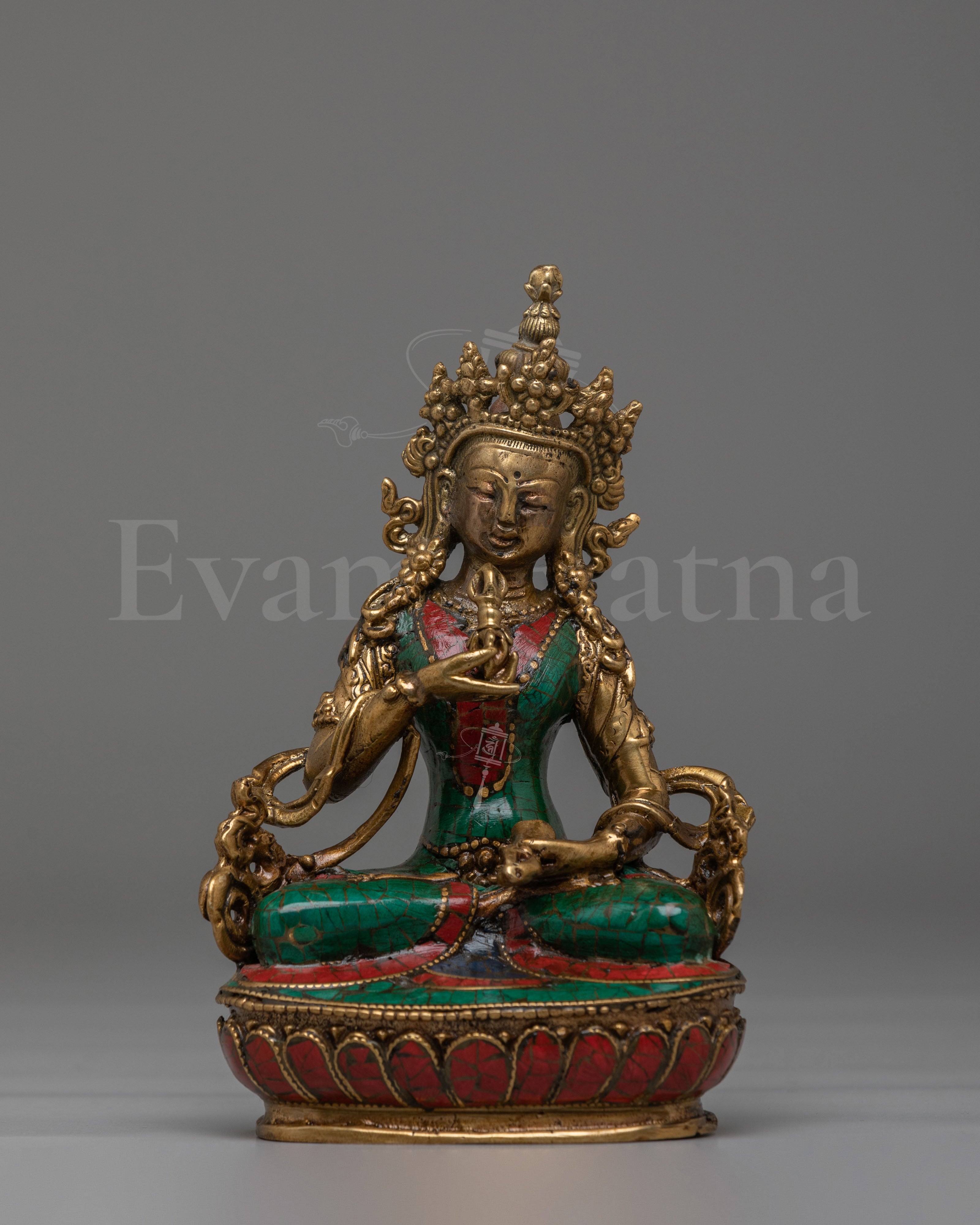 Sacred Vajrasattva Meditation Deity Statue 