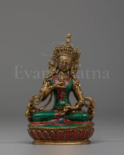 Sacred Vajrasattva Meditation Deity Statue 