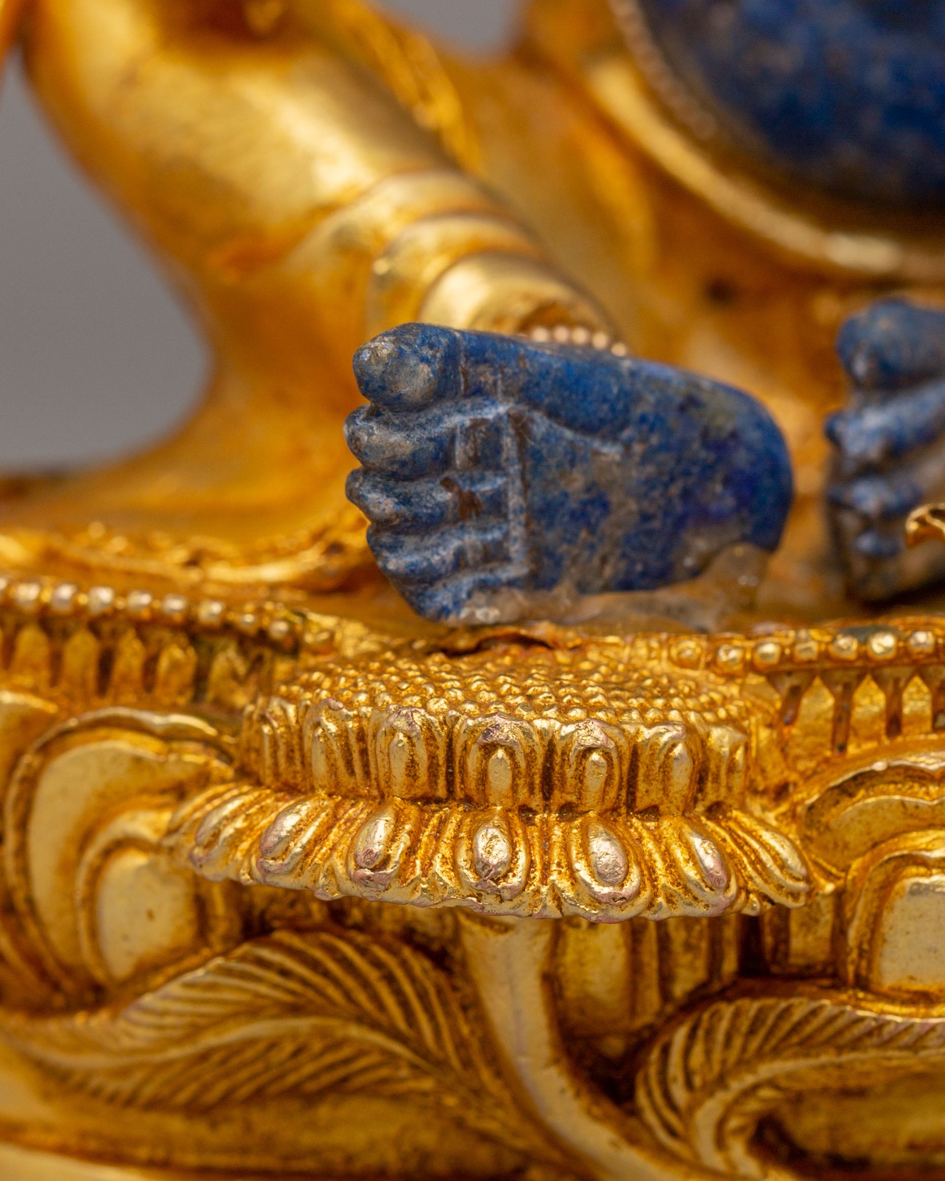 Sacred Dzambhala Deity Statue | Tibetan Wealth Deity