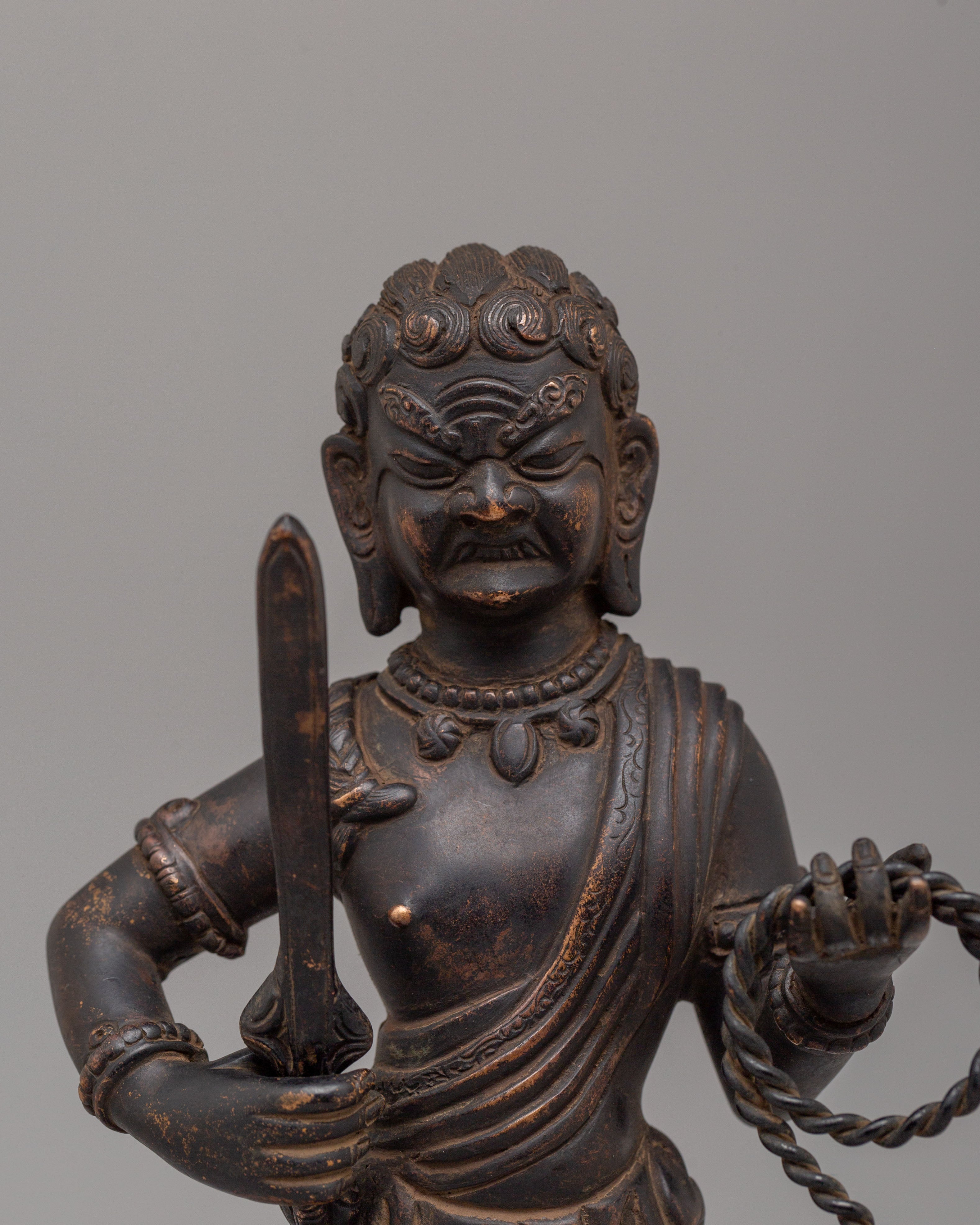 Traditional Yamraj Sculpture | Statue for Altar Decor