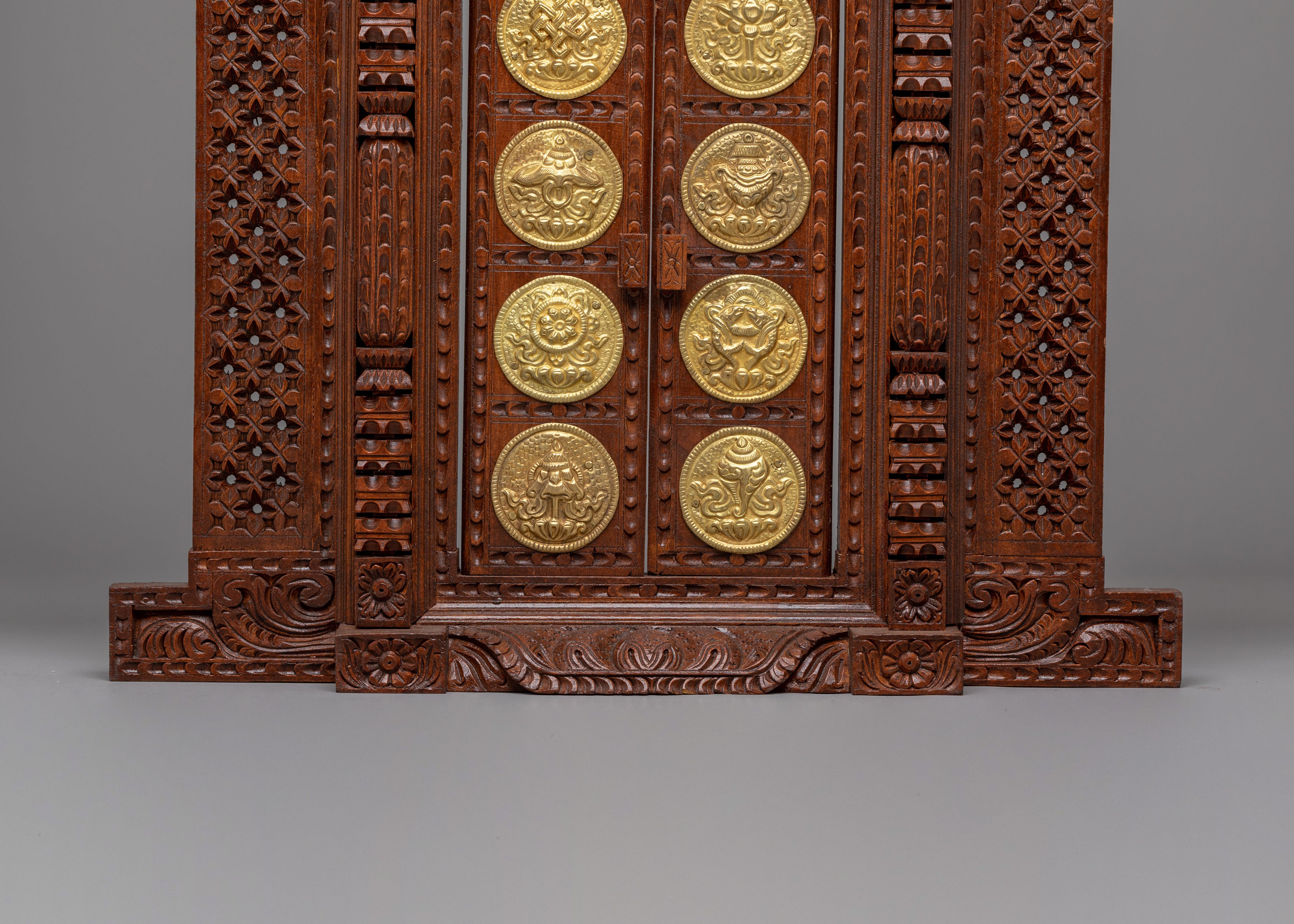 Ankhi Jhyal Wooden Wall Hanging | Handmade Wooden Artwork