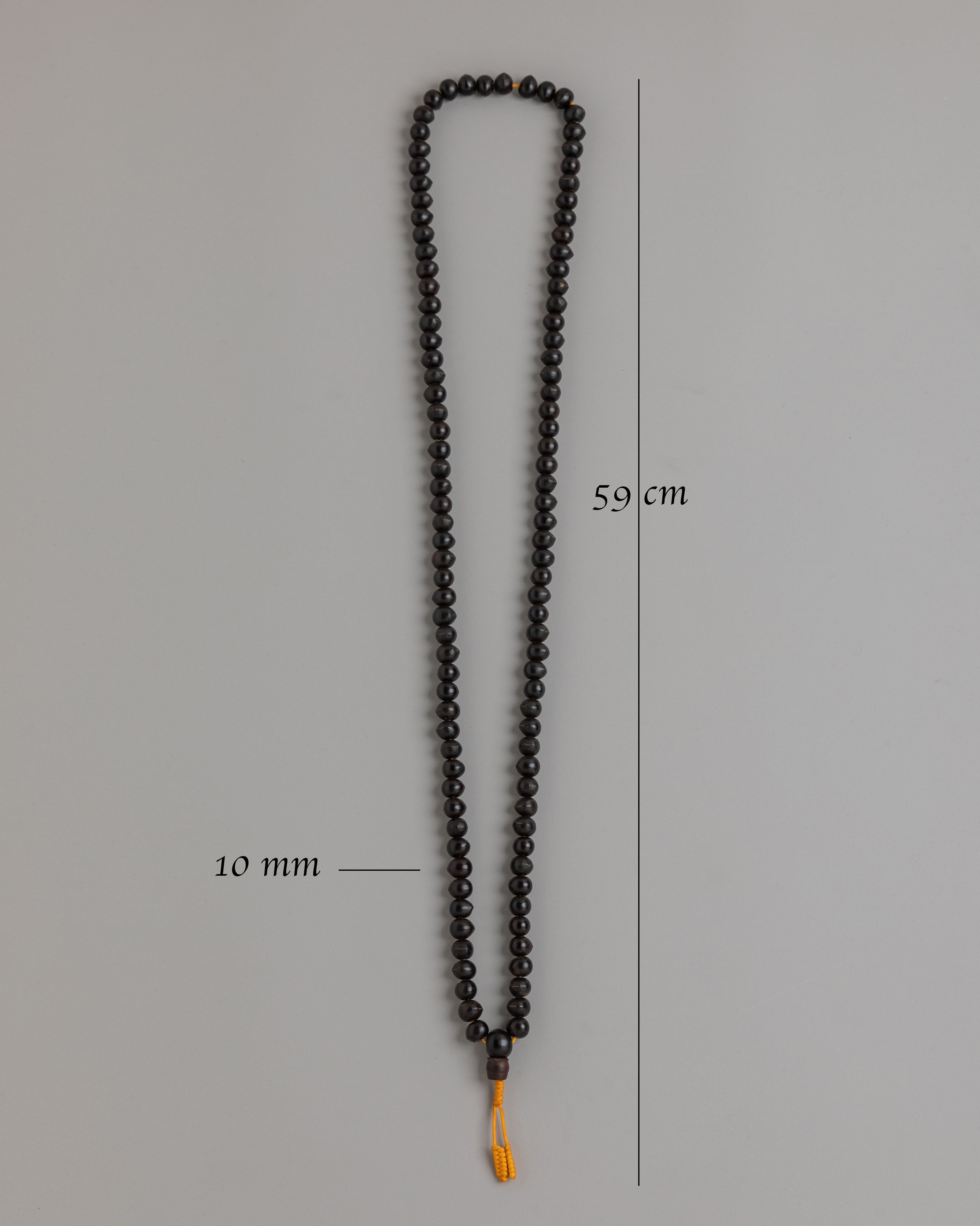 Mindfulness Meditation Prayer Mala | Ristha Buddhist Japa Beads