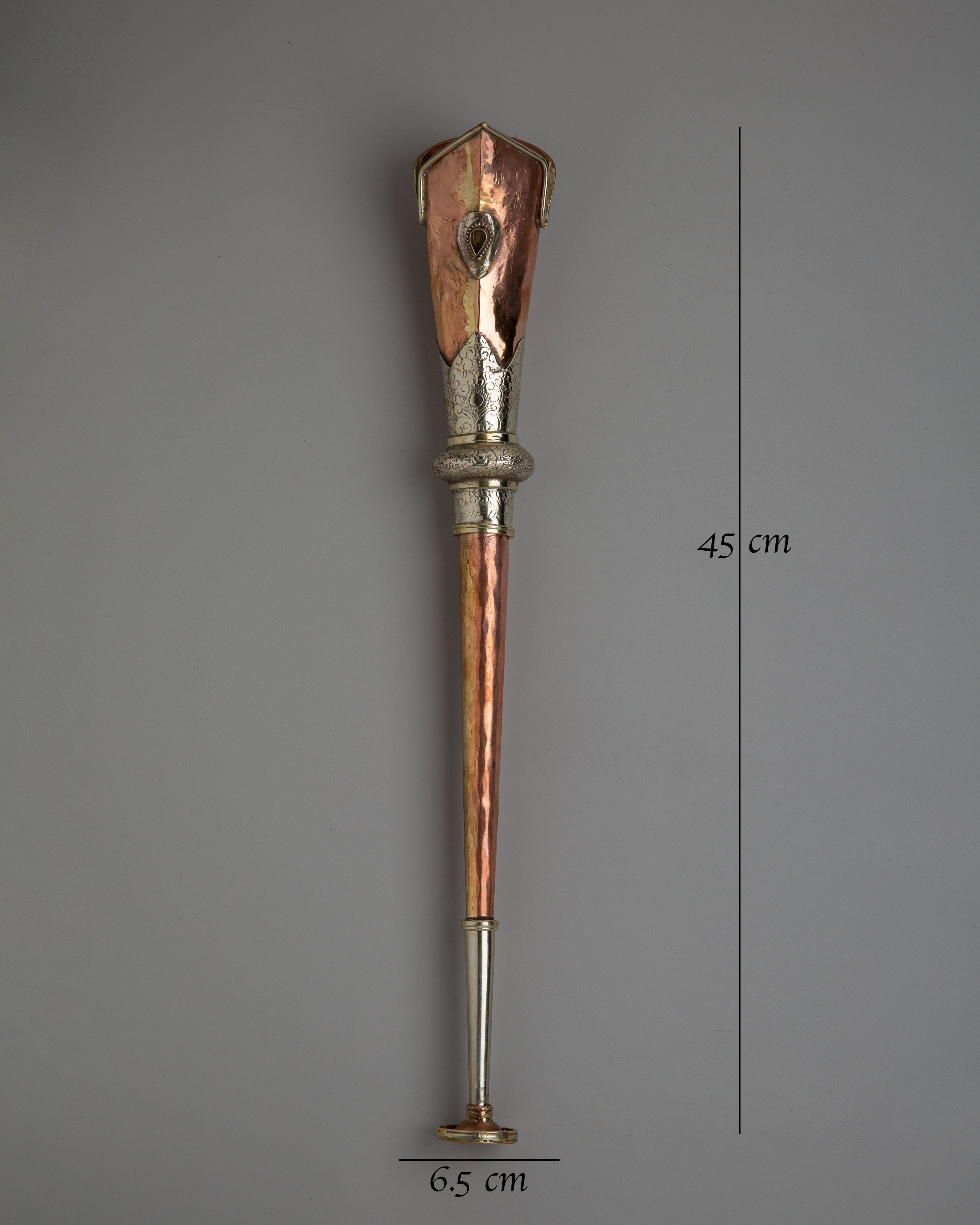 Himalayan Ritual Kangling Horn | Tibetan Chöd Ceremony Instrument