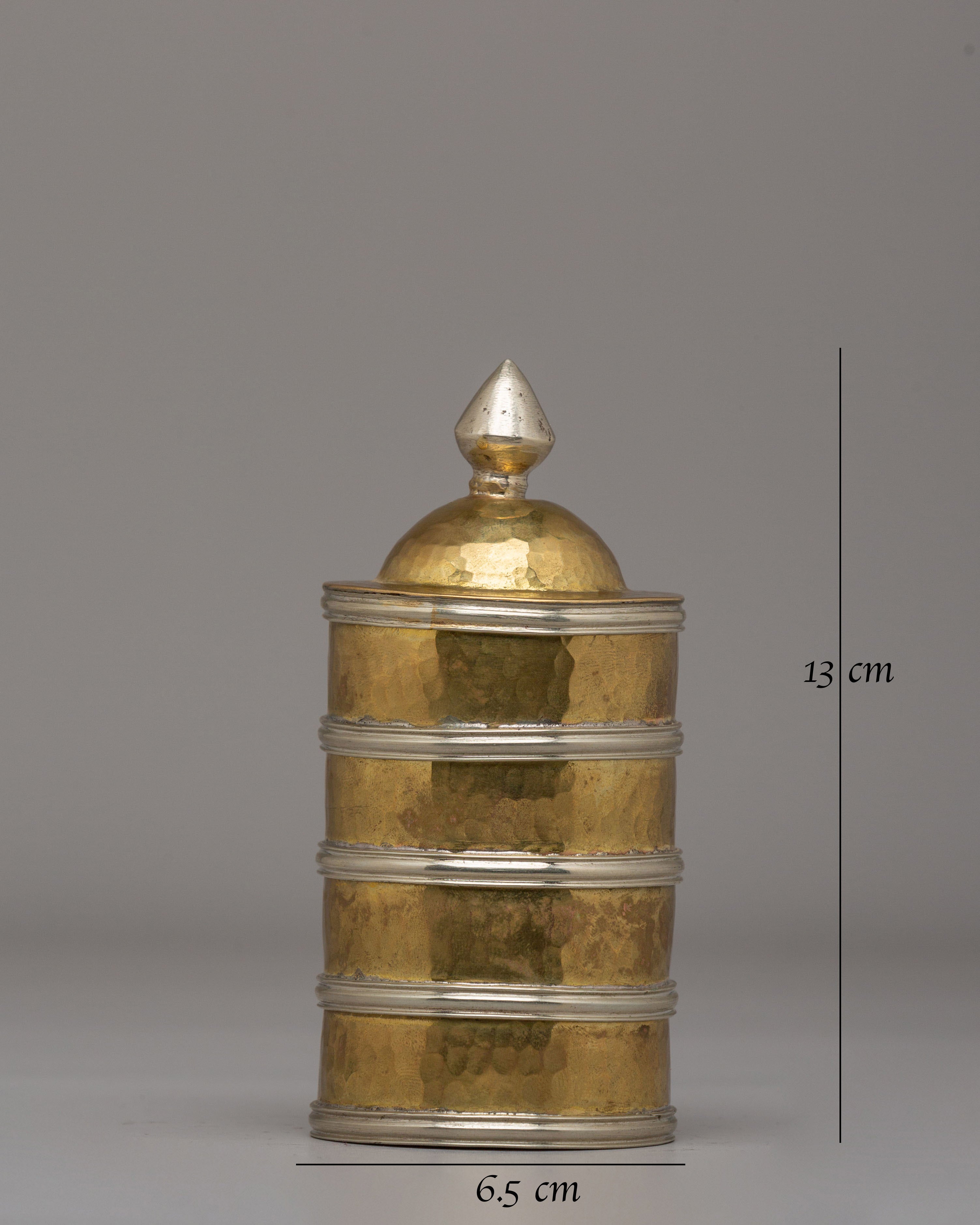 Handmade Spiritual Buddhist Ritual Rice Pot | Symbol of Prosperity & Blessings