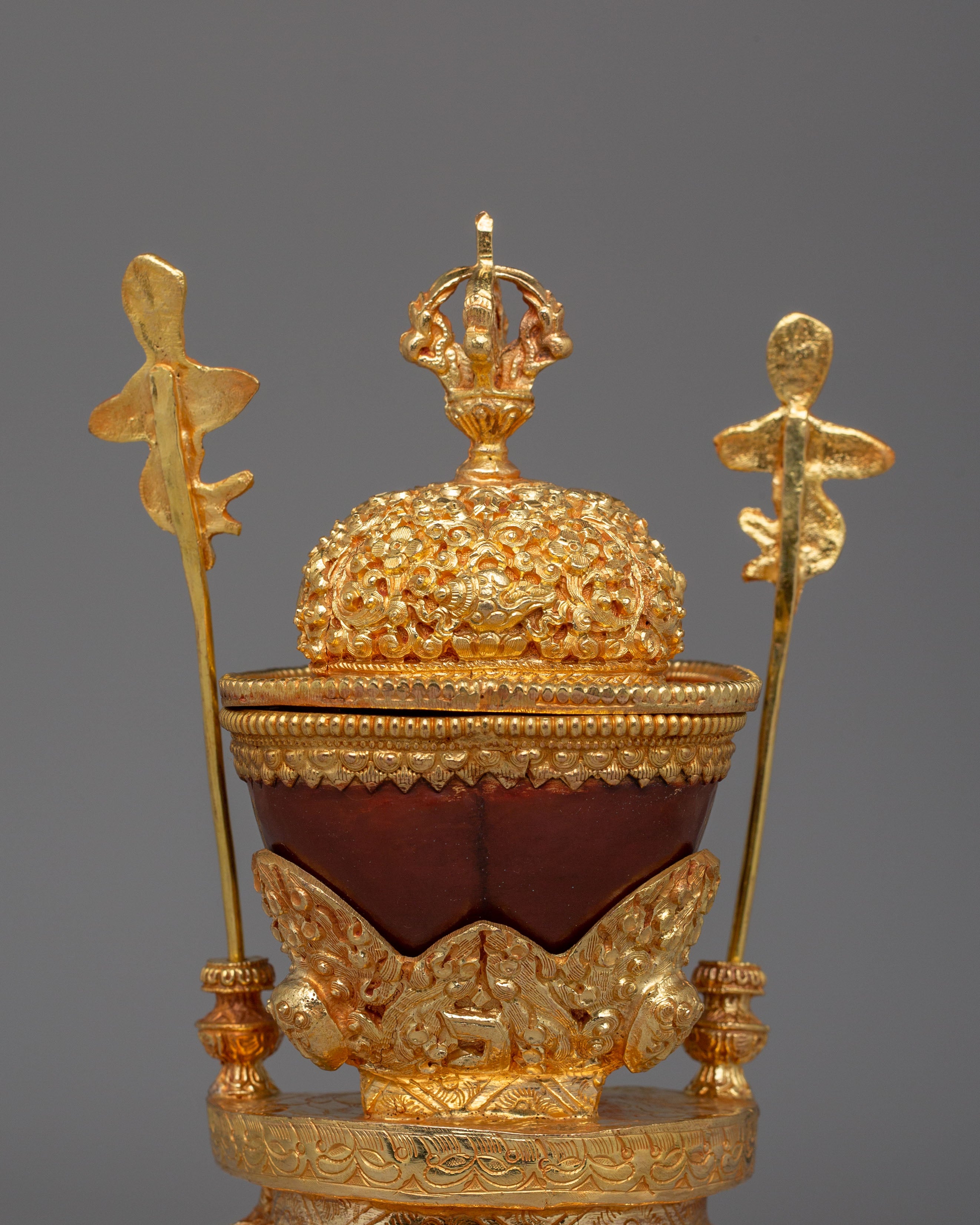 Handcrafted Kapala for Rituals | Buddhist Decor