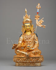 Traditional Guru Rinpoche Sculpture