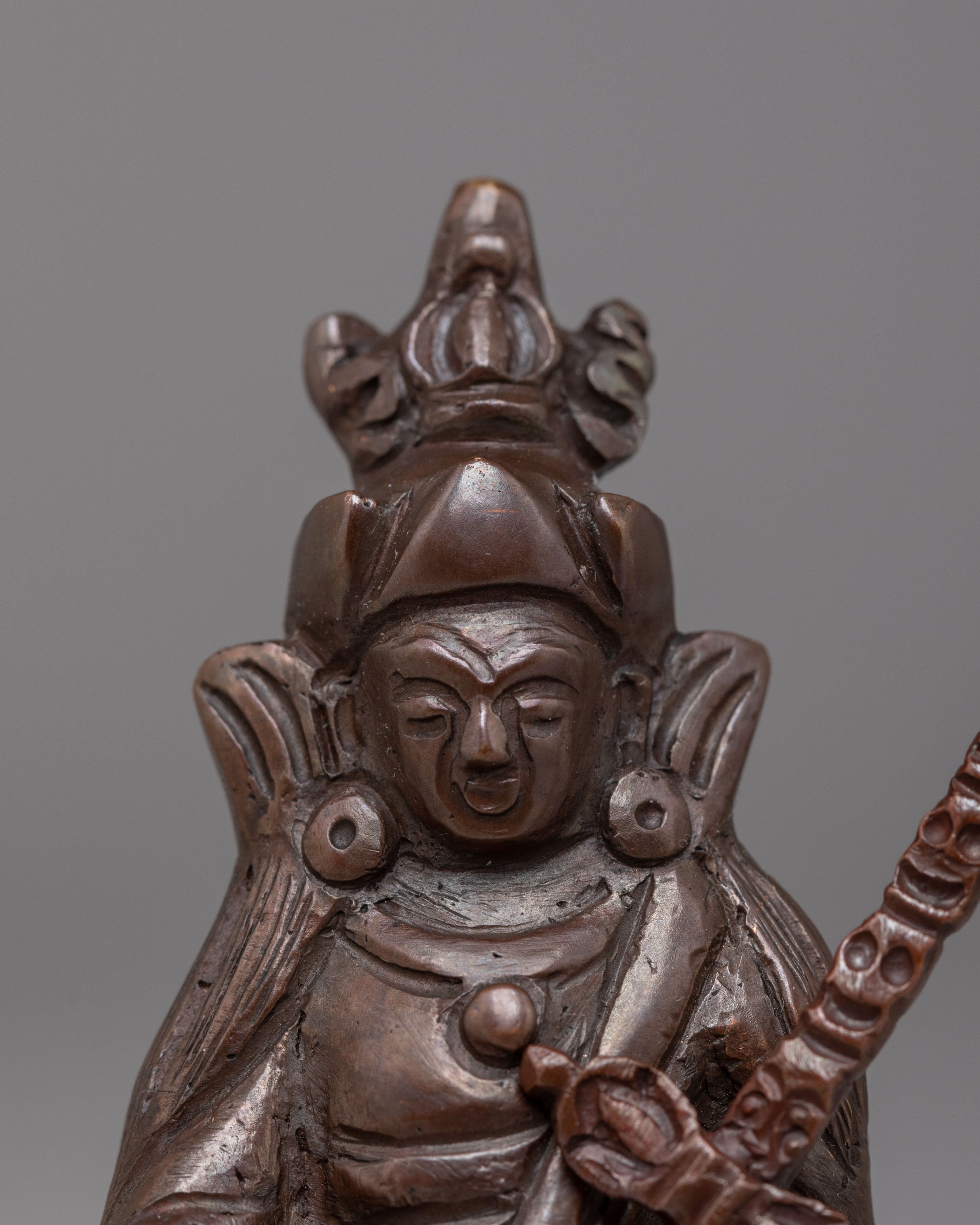 Machine-Made Guru Rinpoche Statue | Tibetan Buddhist Deity