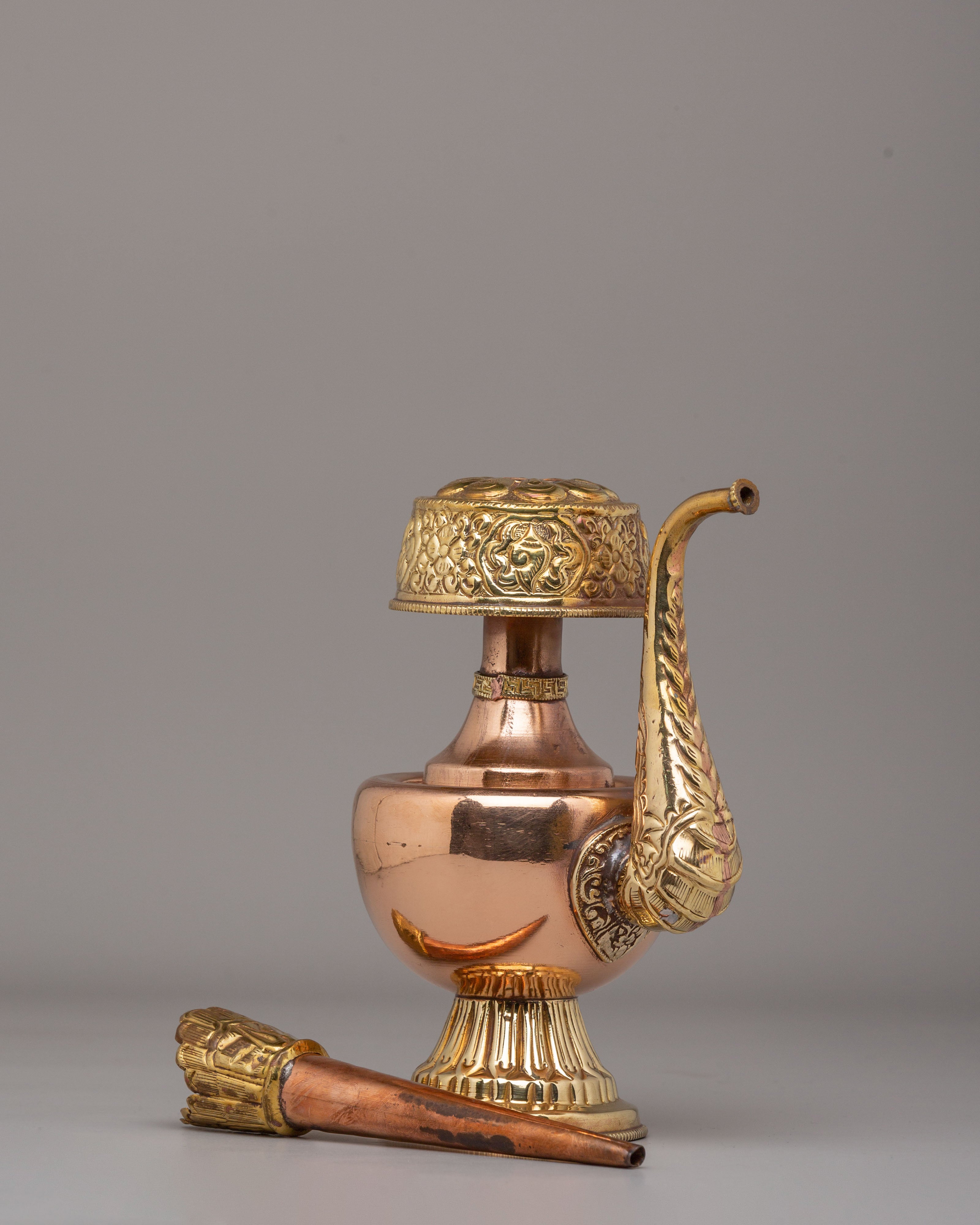Sacred Bhumba Ritual Vase | A Spiritual Offering Vessel