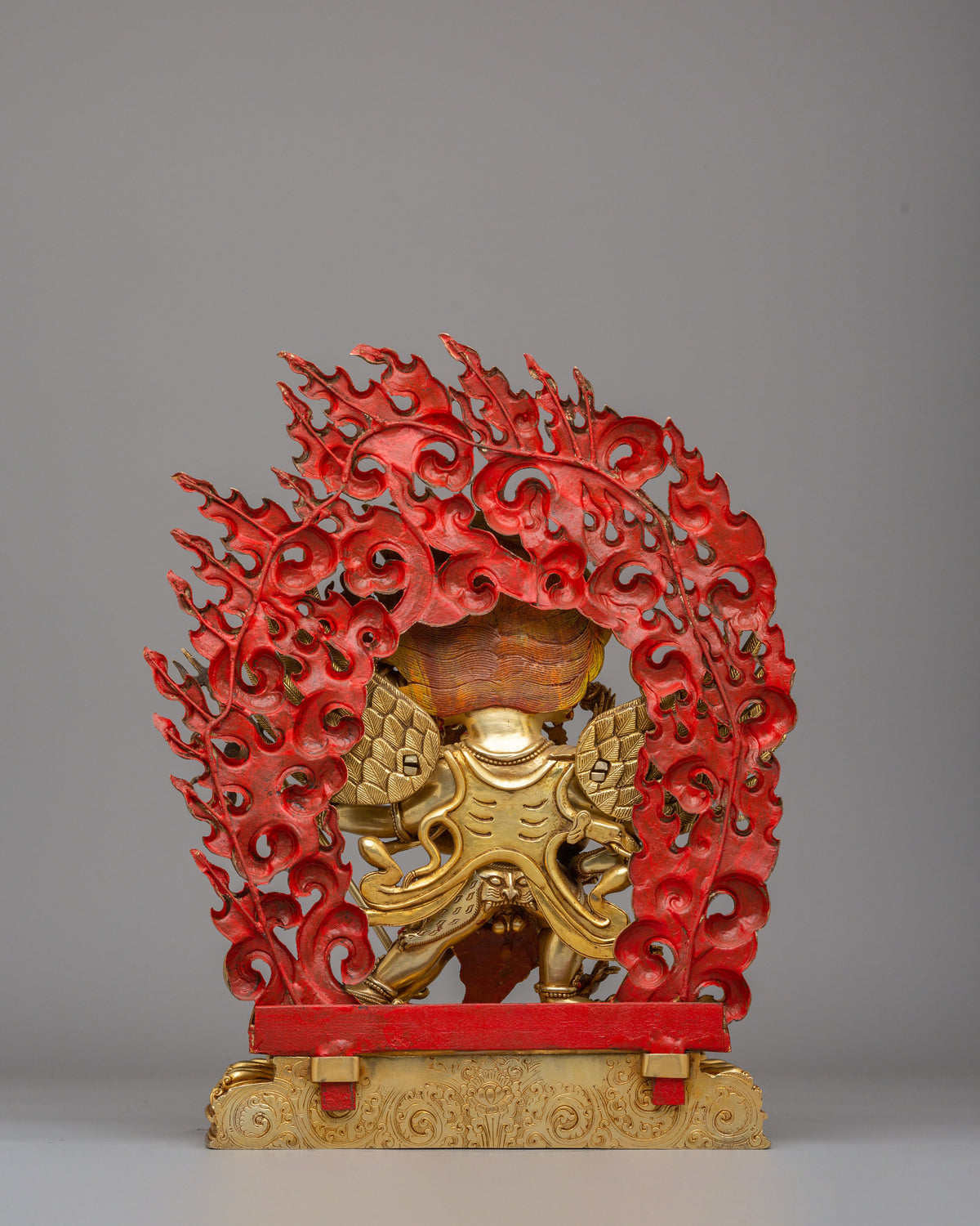Handmade Altar Vajrakilaya Statue | Wrathful Tibetan Buddhist Deity