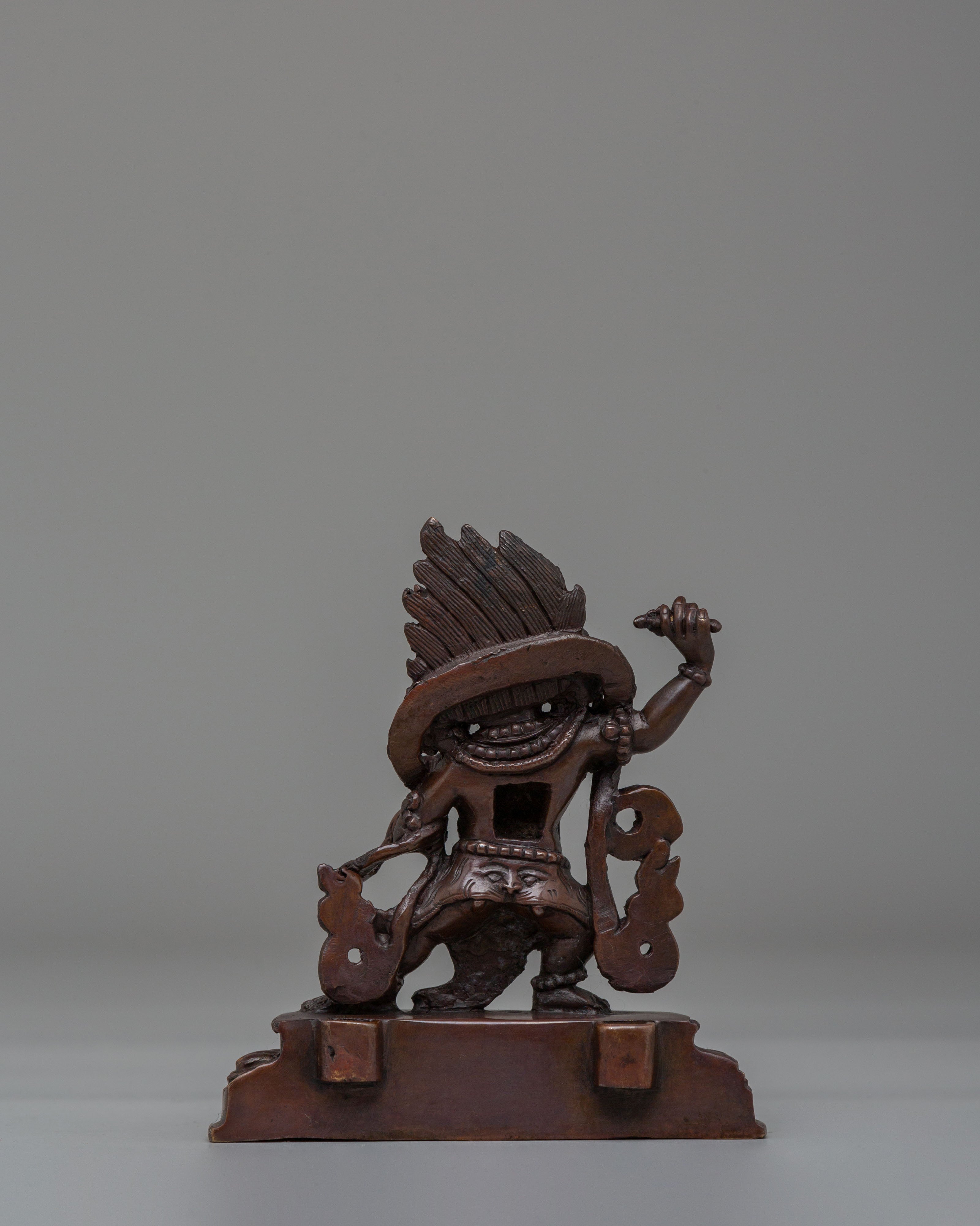 Spiritual Vajrapani Protection Statue | Tibetan Protector Deity