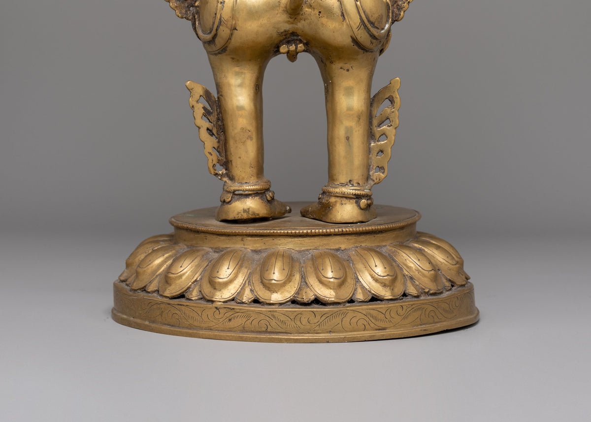 Handmade Lion Set | A Majestic Pair for Decorative and Spiritual Use