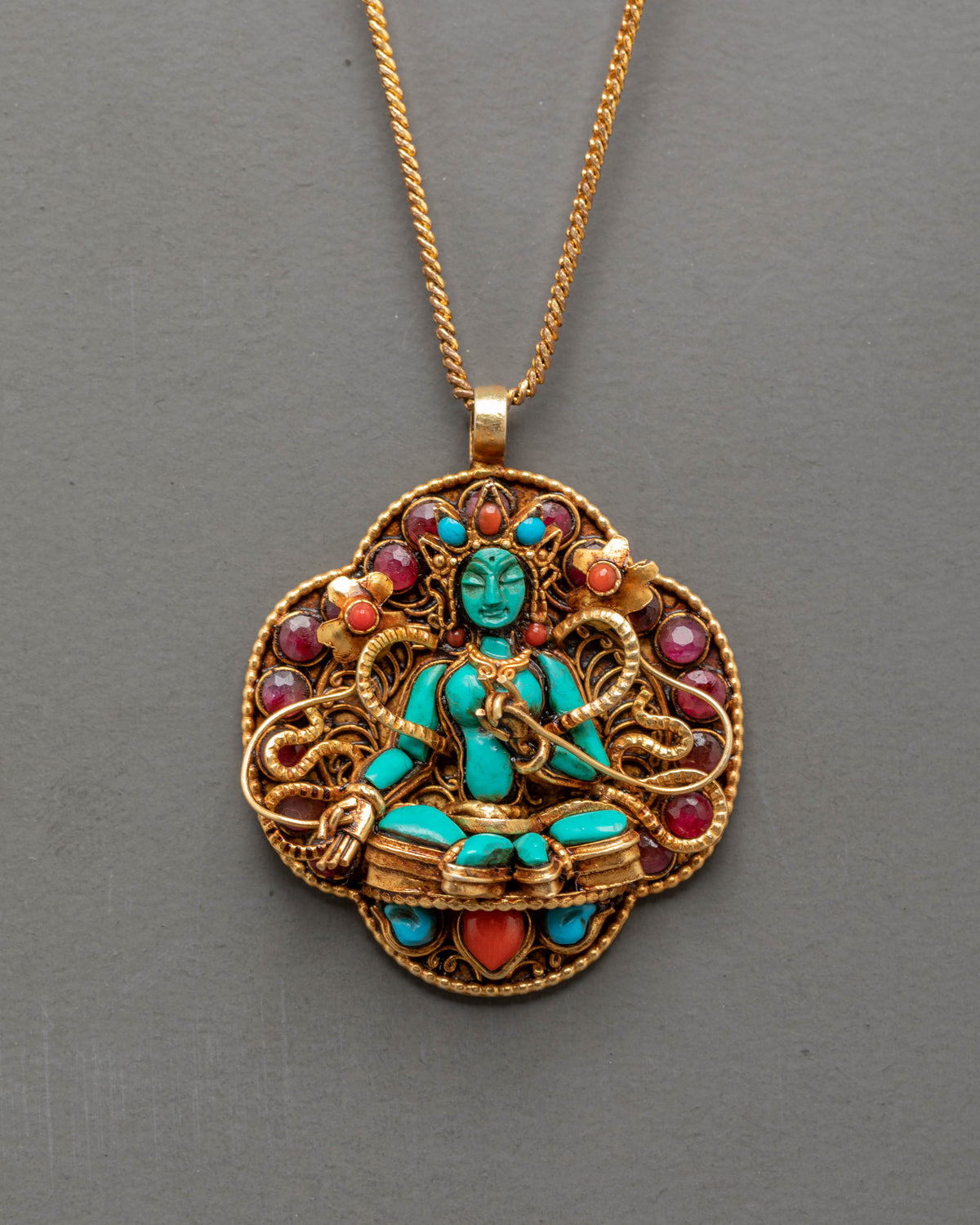 Handmade Protection Deities Locket | Spiritual Protection and Devotional Use
