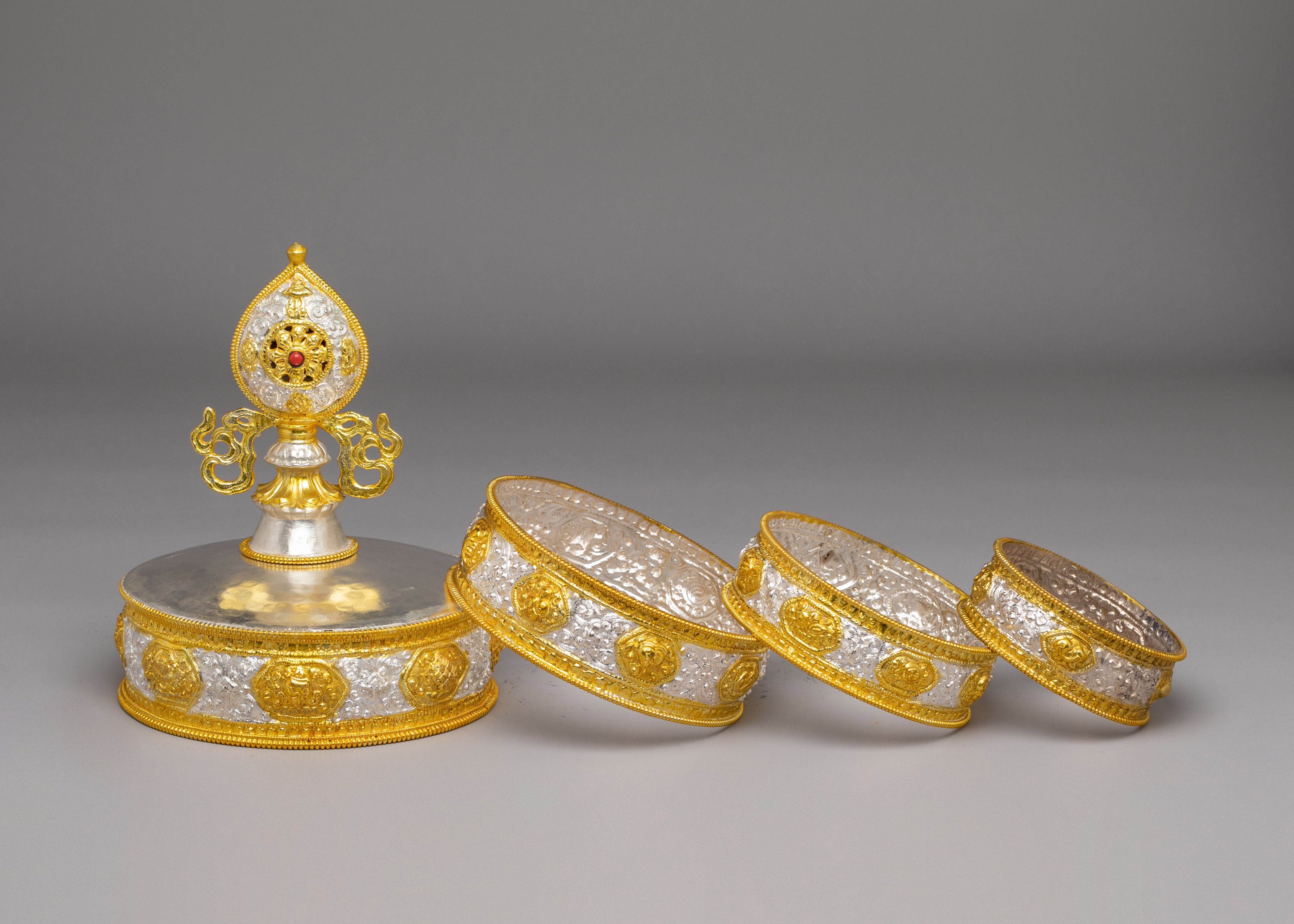 Sacred Buddhist Mandala Offering | Spiritual Altar Decor