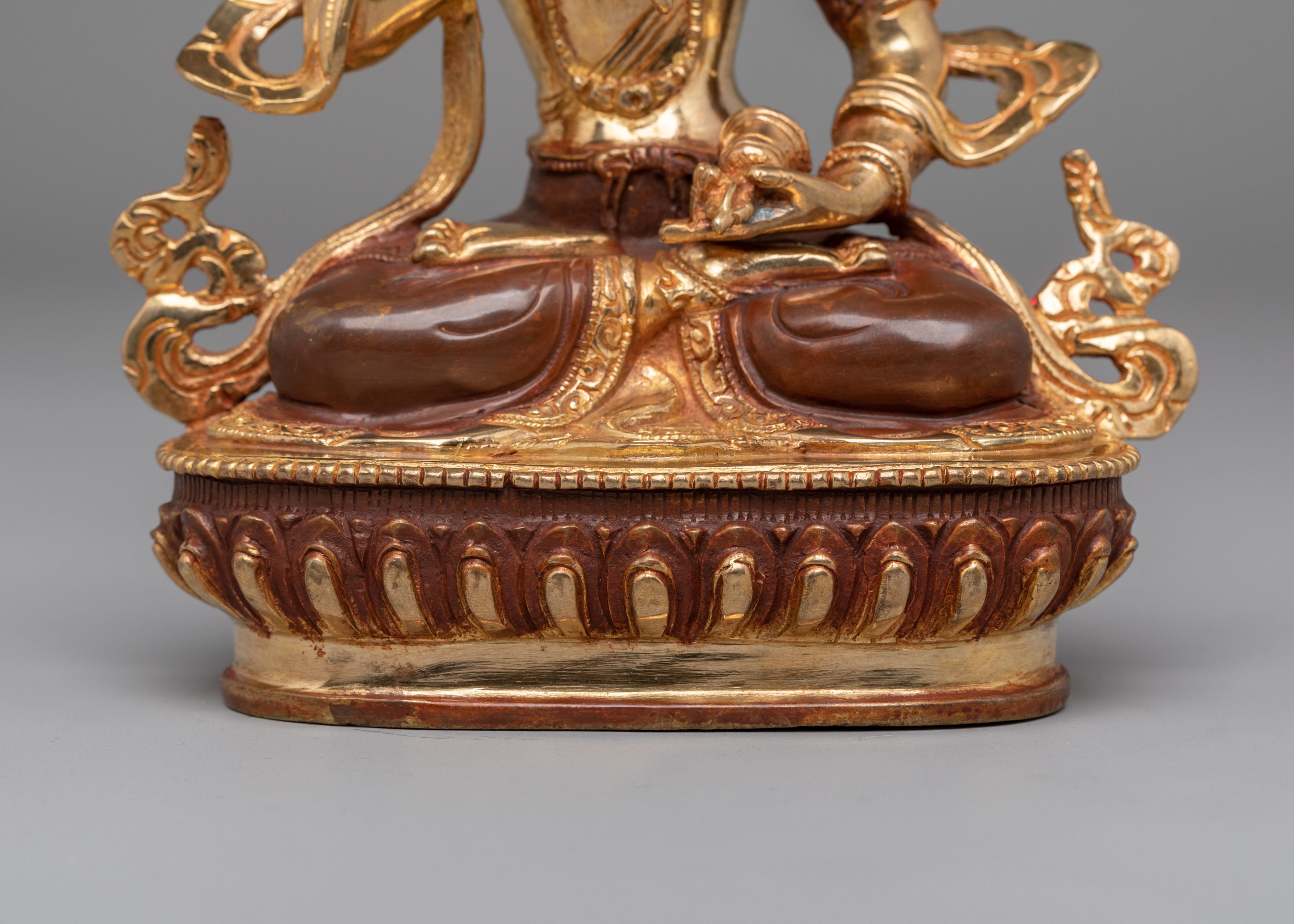 Handcrafted Purification Vajrasattva Statue | Tibetan Buddha Figurine for Meditation