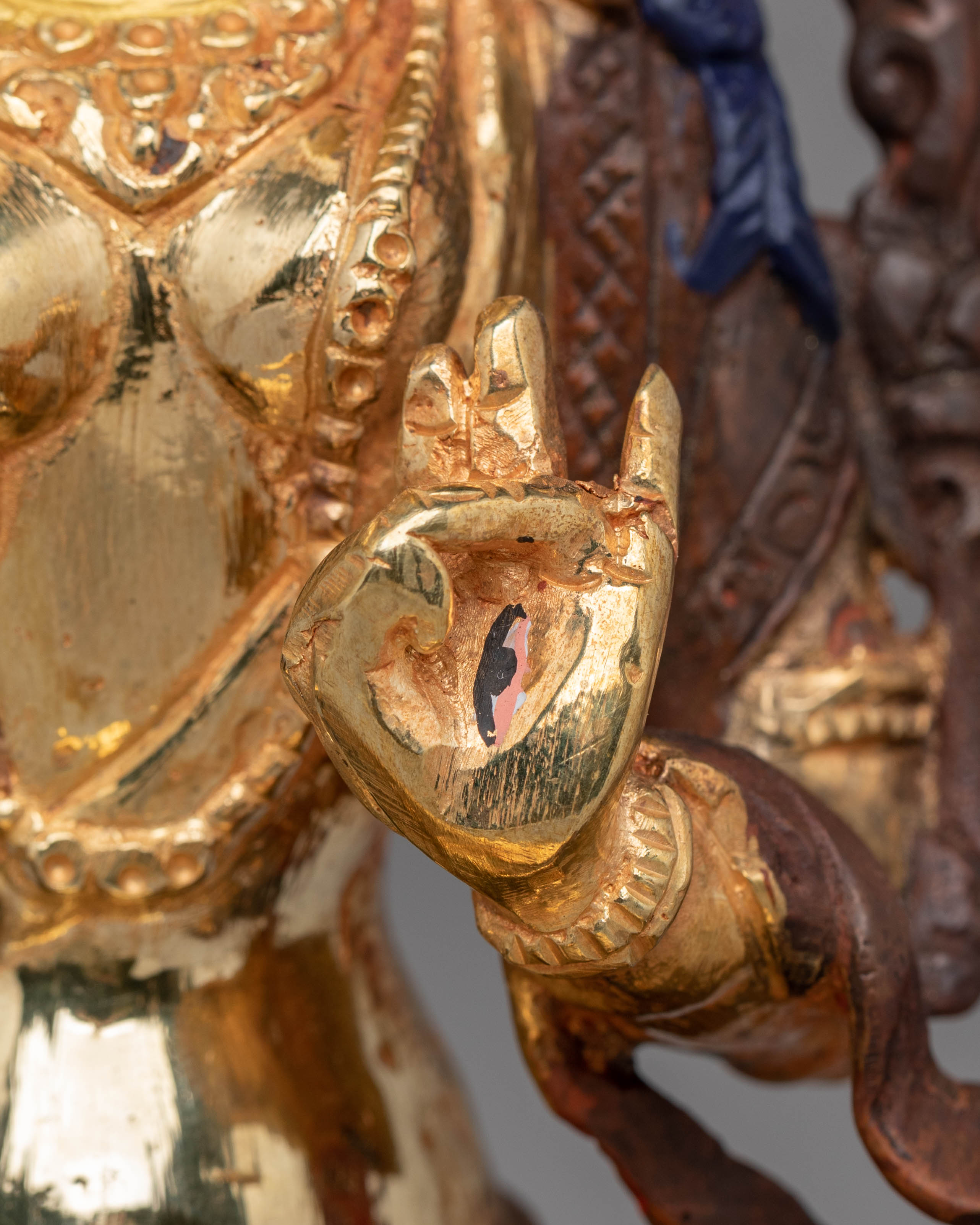 White Tara Handcrafted Tibetan Statue | Spiritual Decor for Meditation