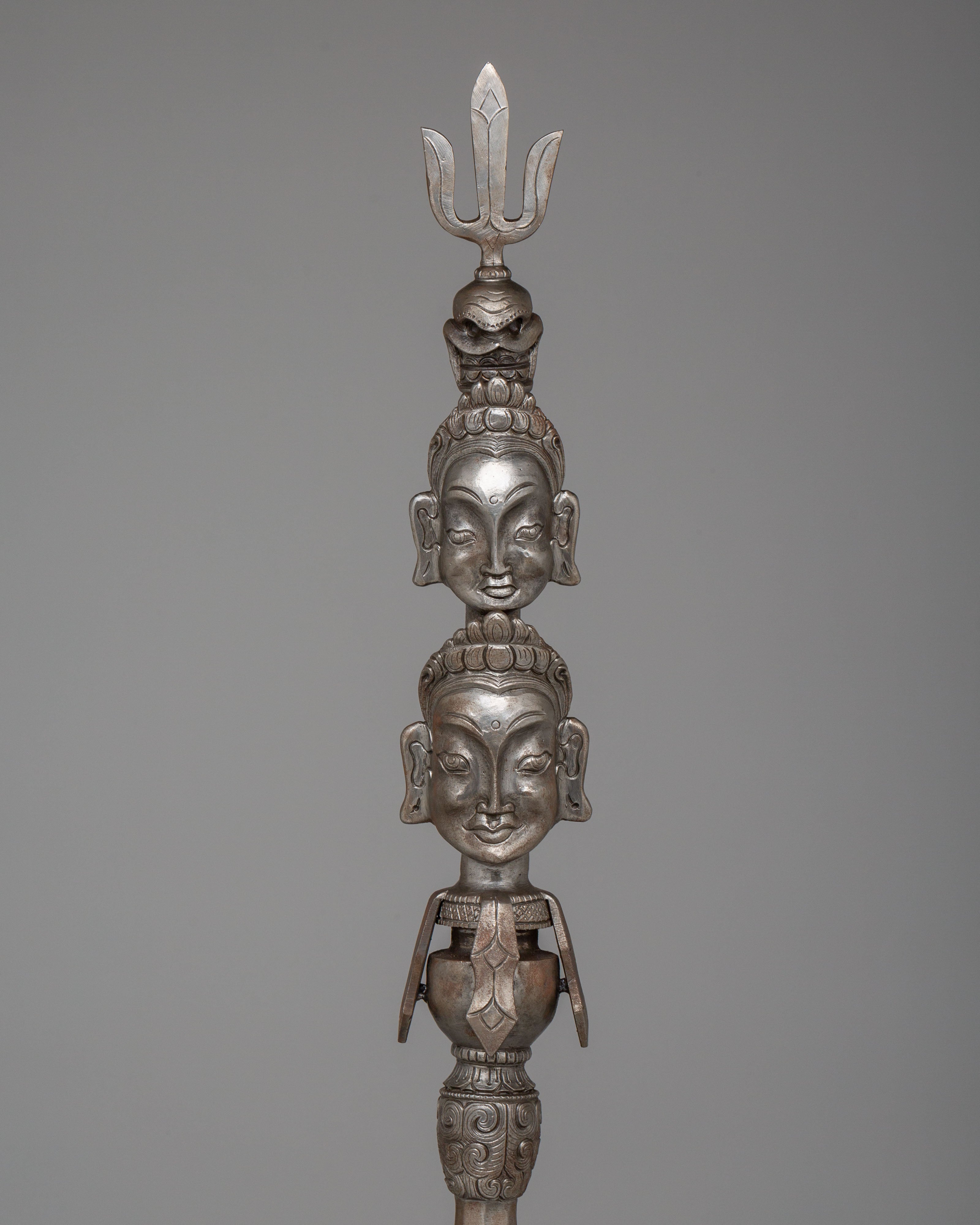 Buddhist Ceremonial Khatang | Tibetan Ritual Tool for Ceremonies & Offerings