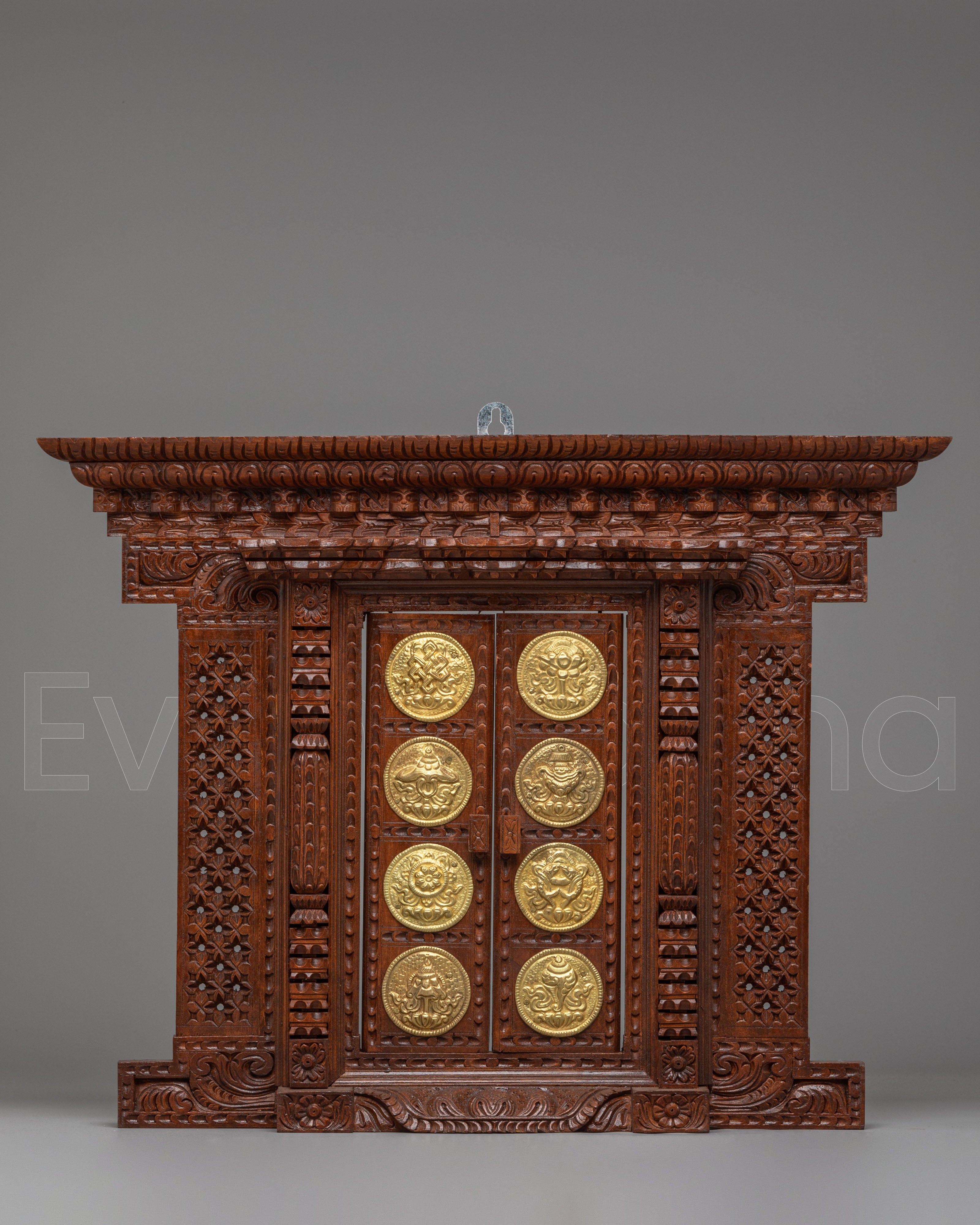 Ankhi Jhyal Wooden Wall Hanging