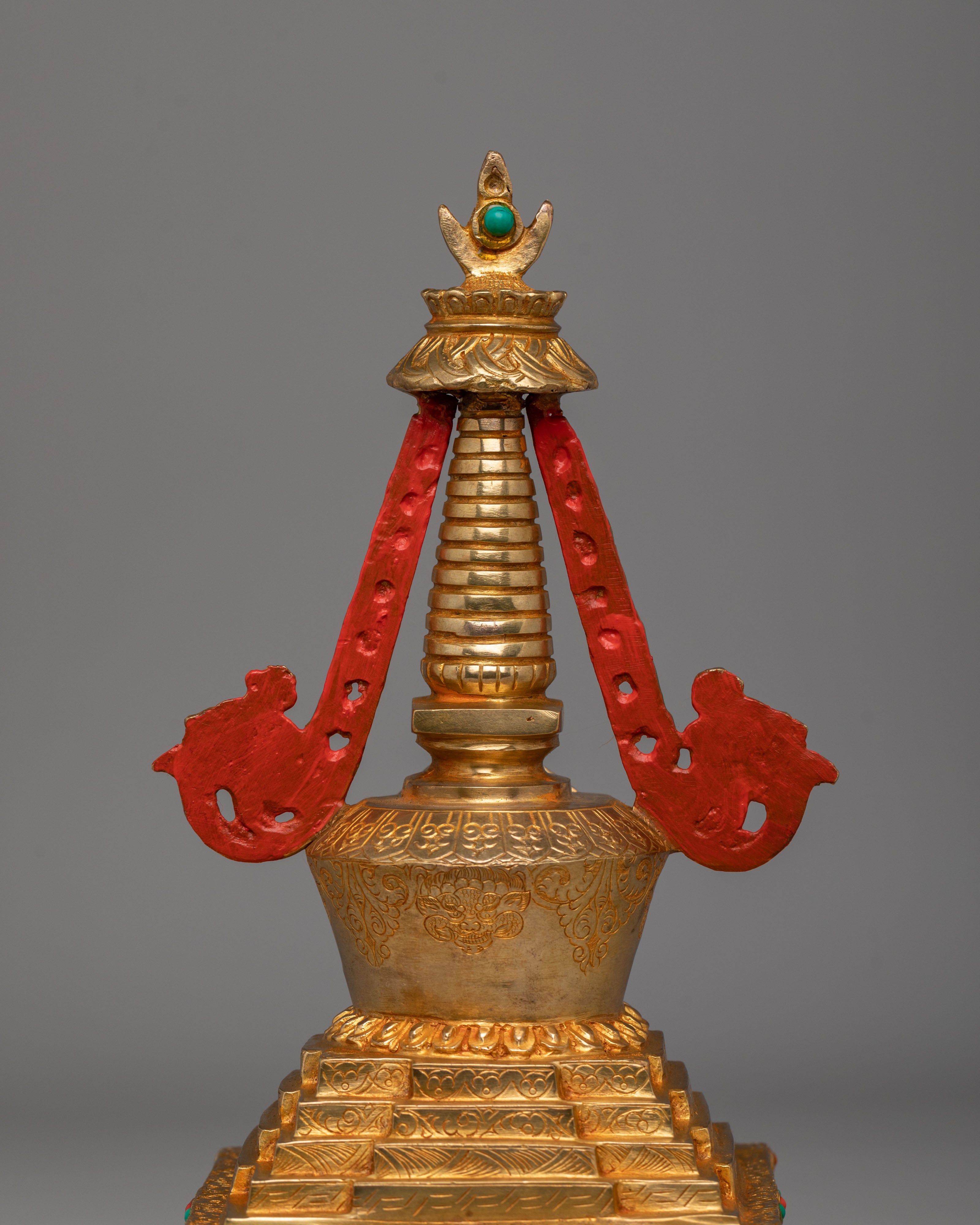 Buddhist Stupa of Great Miracles | Handcrafted Buddhist Shrine