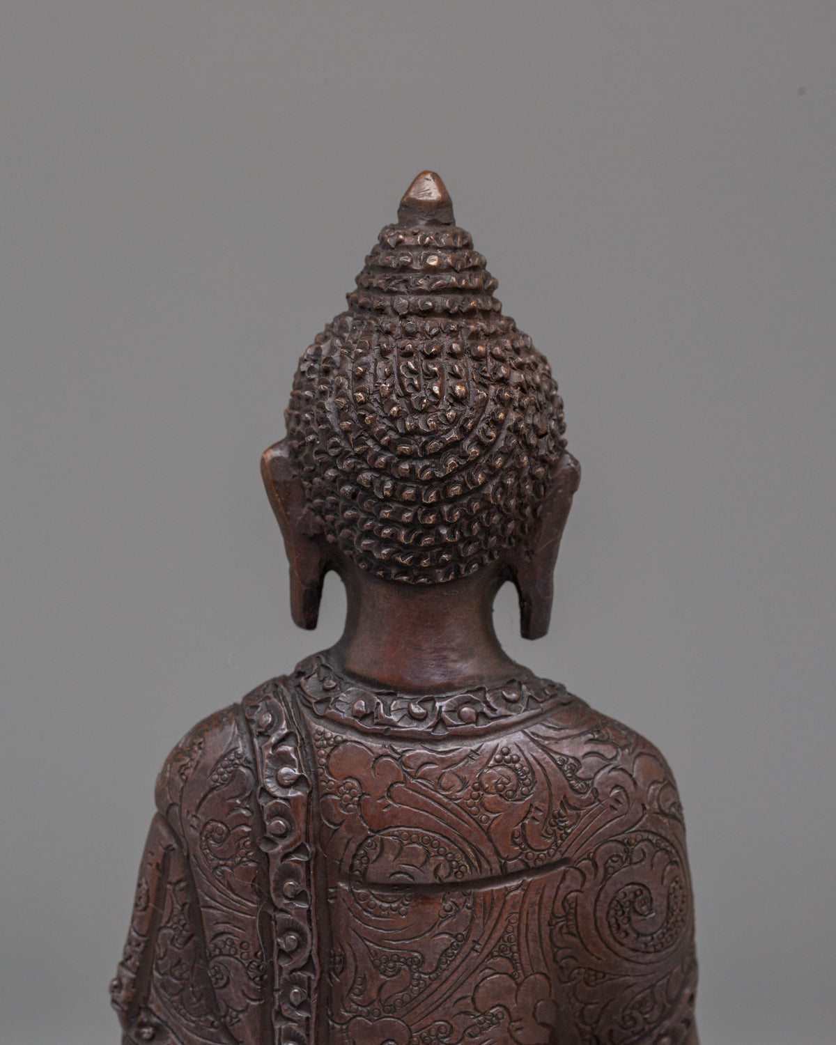 Sacred Amogasiddhi Buddha Altar Statue | Tibetan Buddhist Sculpture