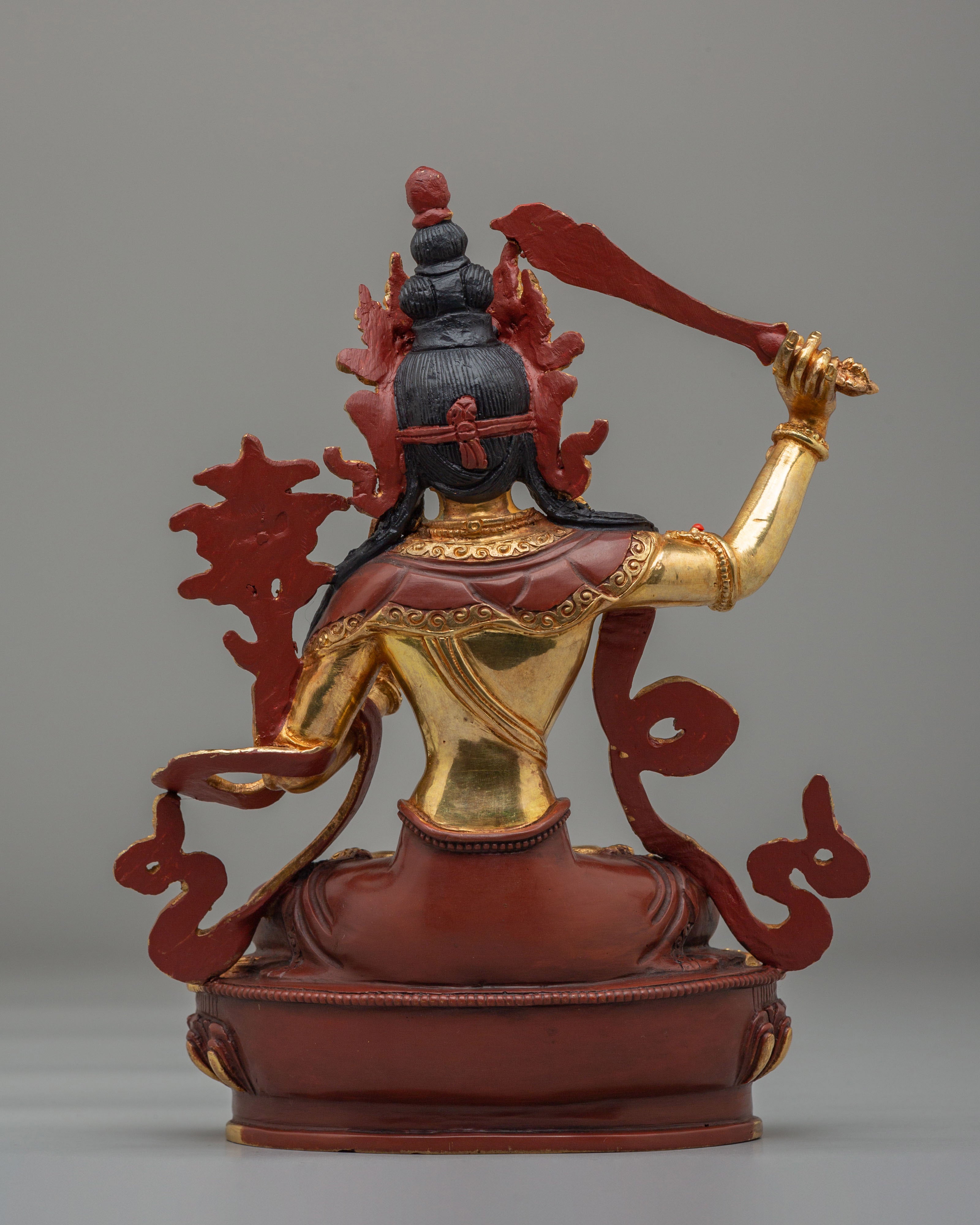 Buddhist Altar Manjushri Statue | Spiritual Home Decor