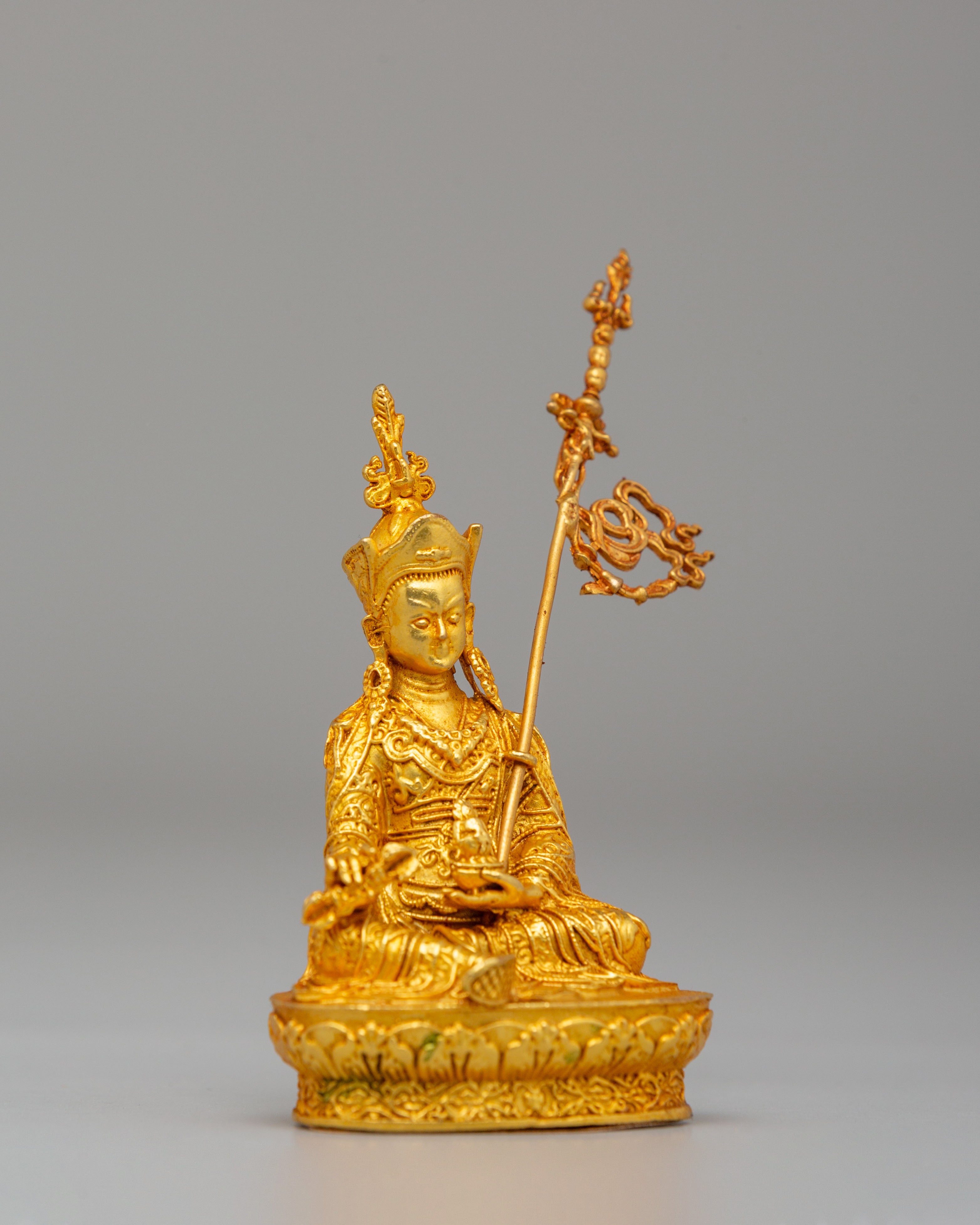 Sacred Guru Rinpoche Shrine Statue | Machine Made Statue