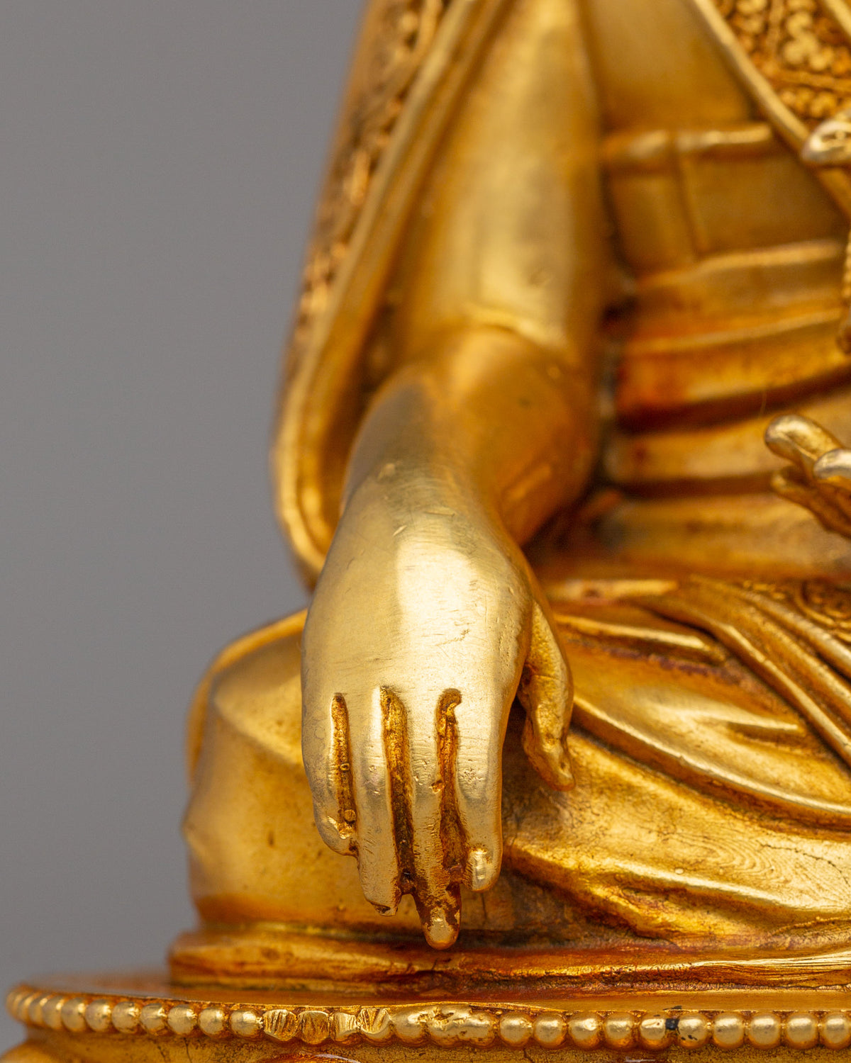 Handmade Guru Shapdum Altar Statue | Tibetan Spiritual Artwork