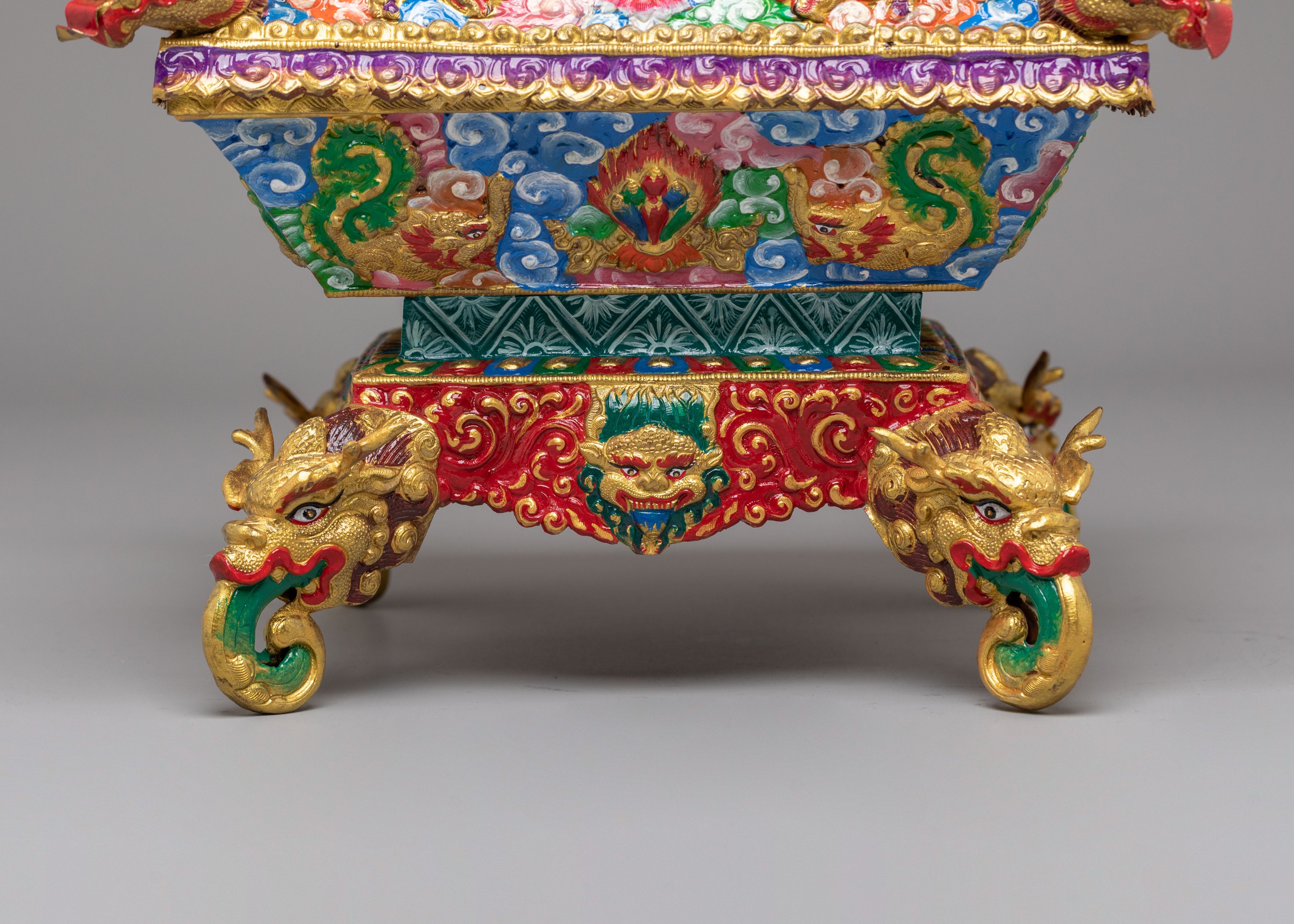 Spiritual Offering Incense Burner | Tibetan Ritual Burner