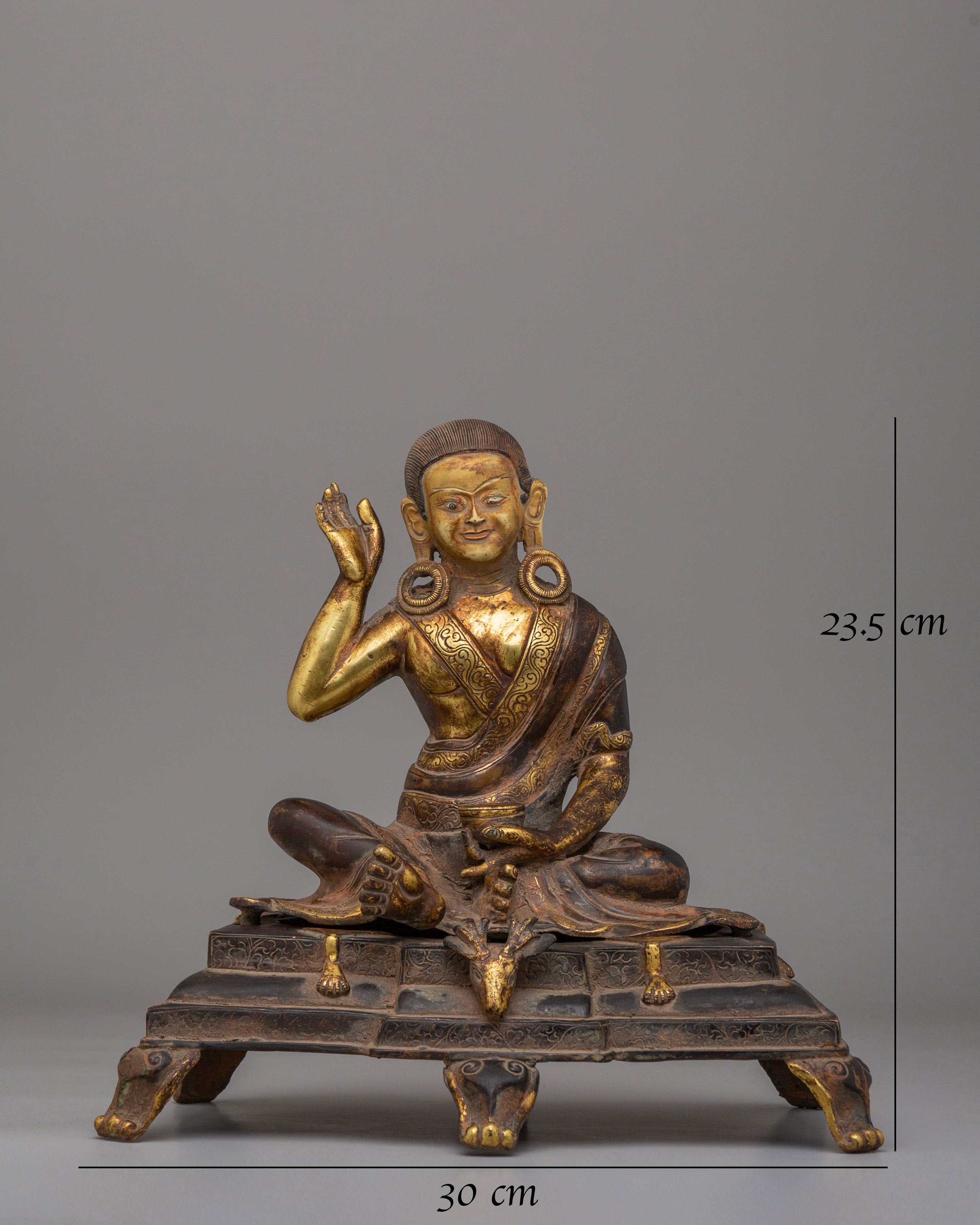 Milarepa Buddhist Yogi Statue | Symbol of Enlightenment & Inner Peace
