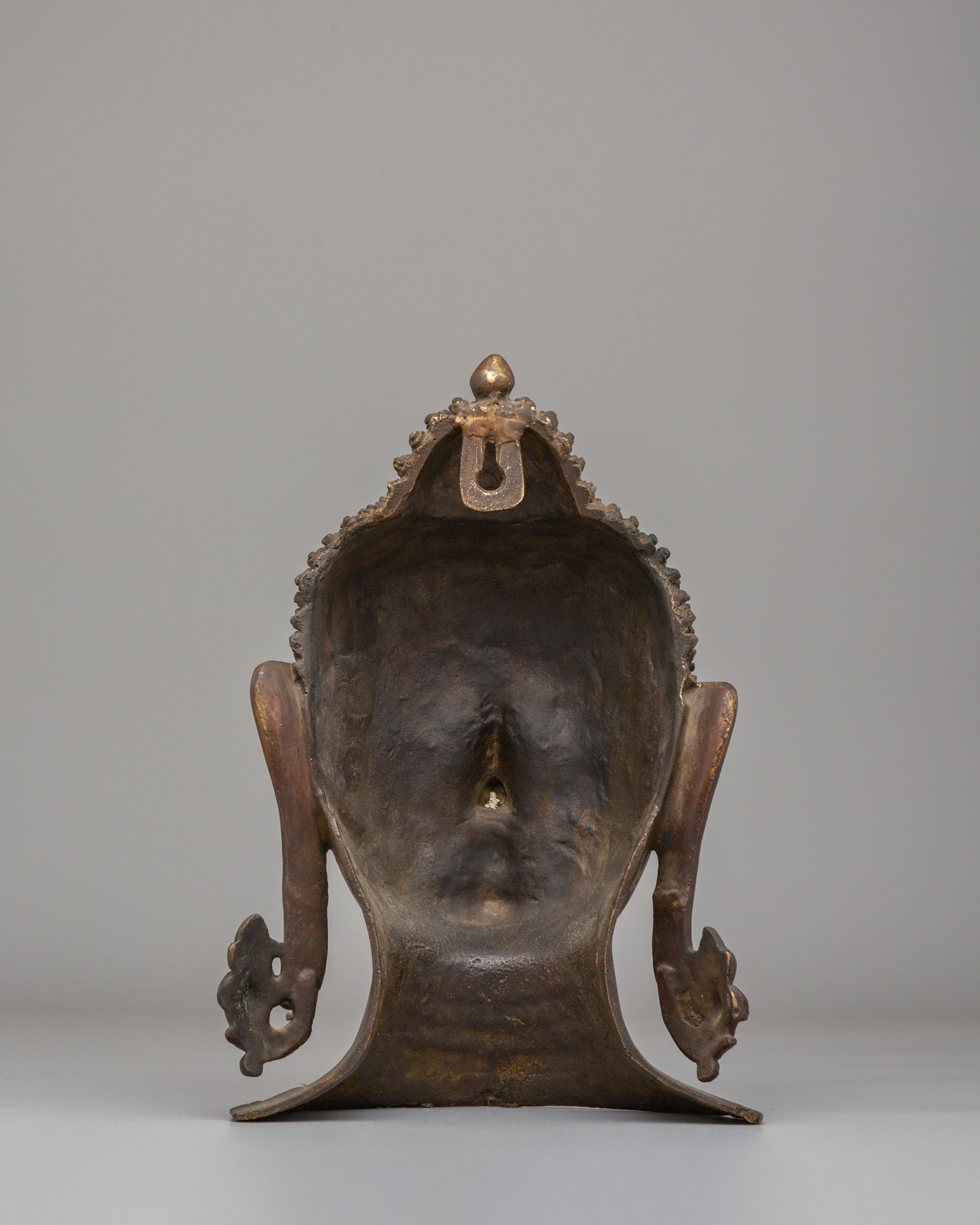 Enlightened Buddha Head Decor | Perfect for Home Altars & Meditation Spaces