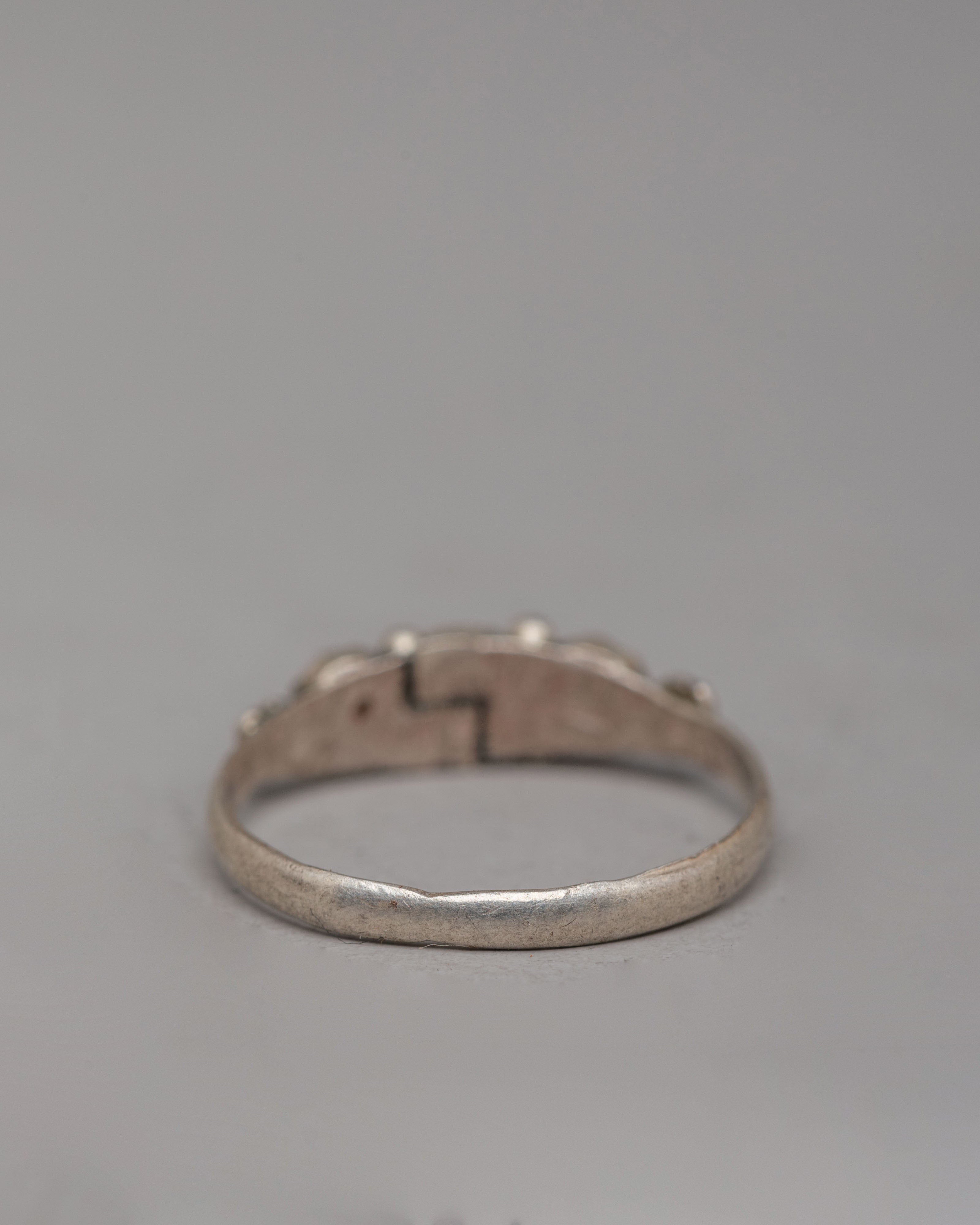 Spiritual Art Ring Set | Handmade Jewelry for Daily Wear