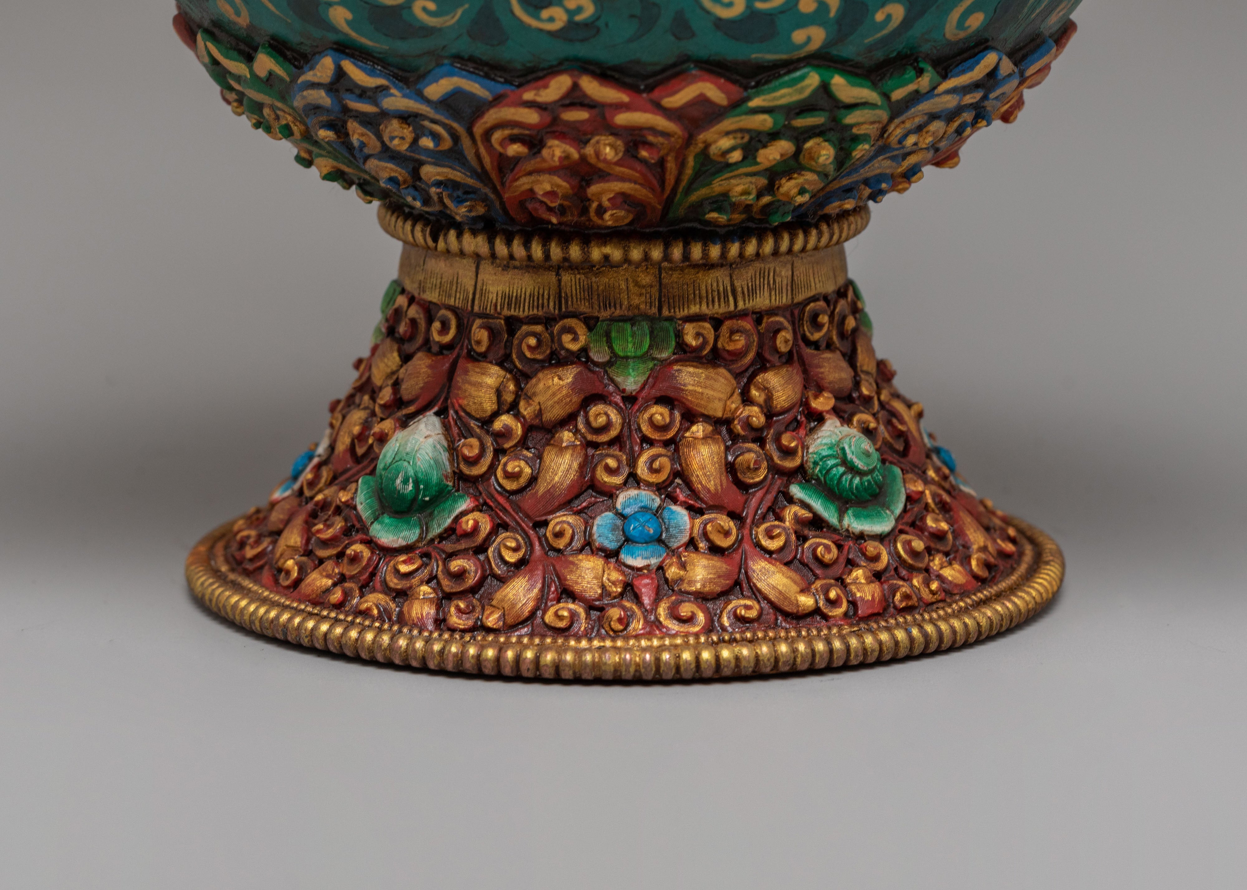 Traditional Handcrafted Incense Burner | Buddhist Ritual Incense Burner