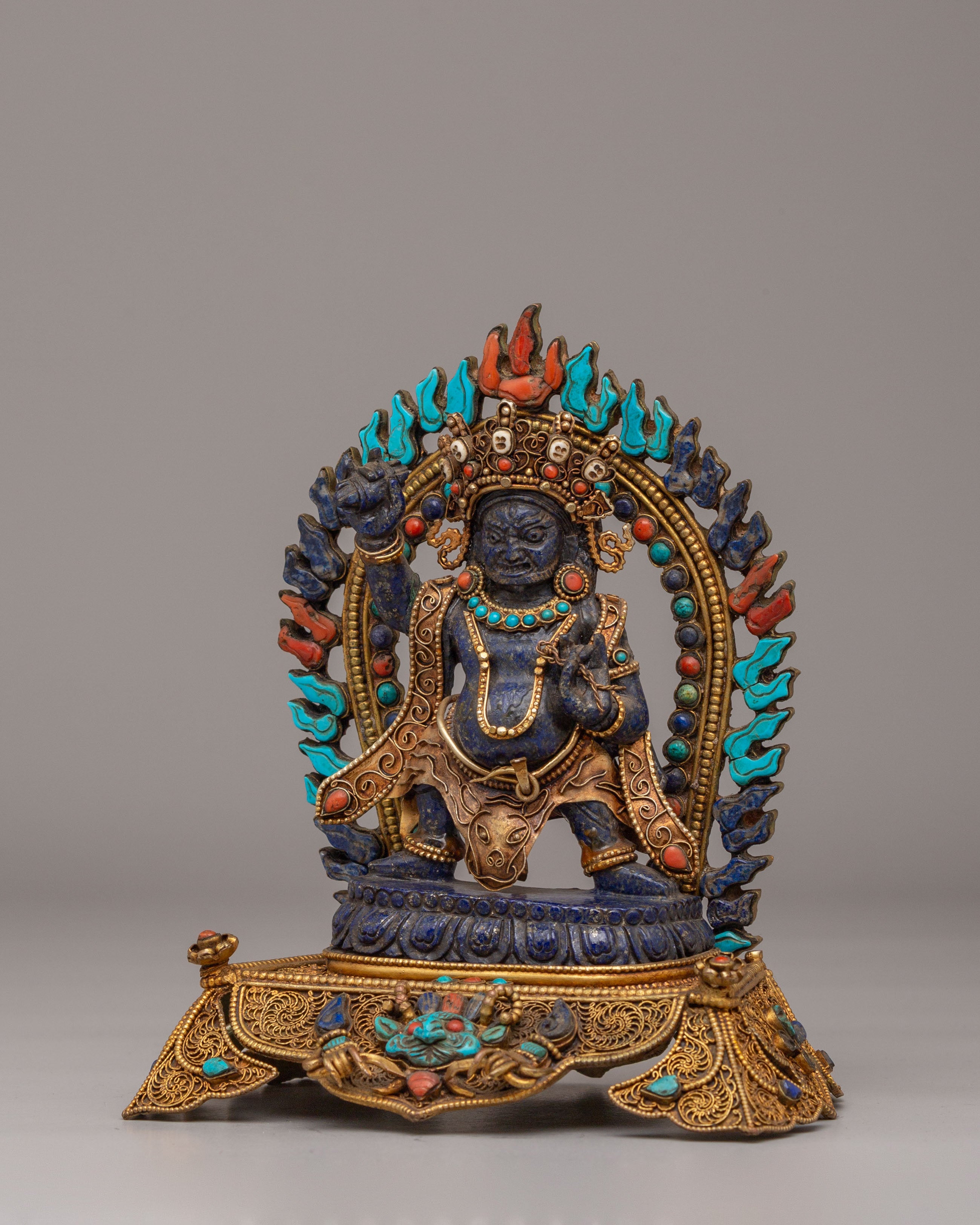 Vajrapani Protector Deity Statue | Spiritual Tibetan Art
