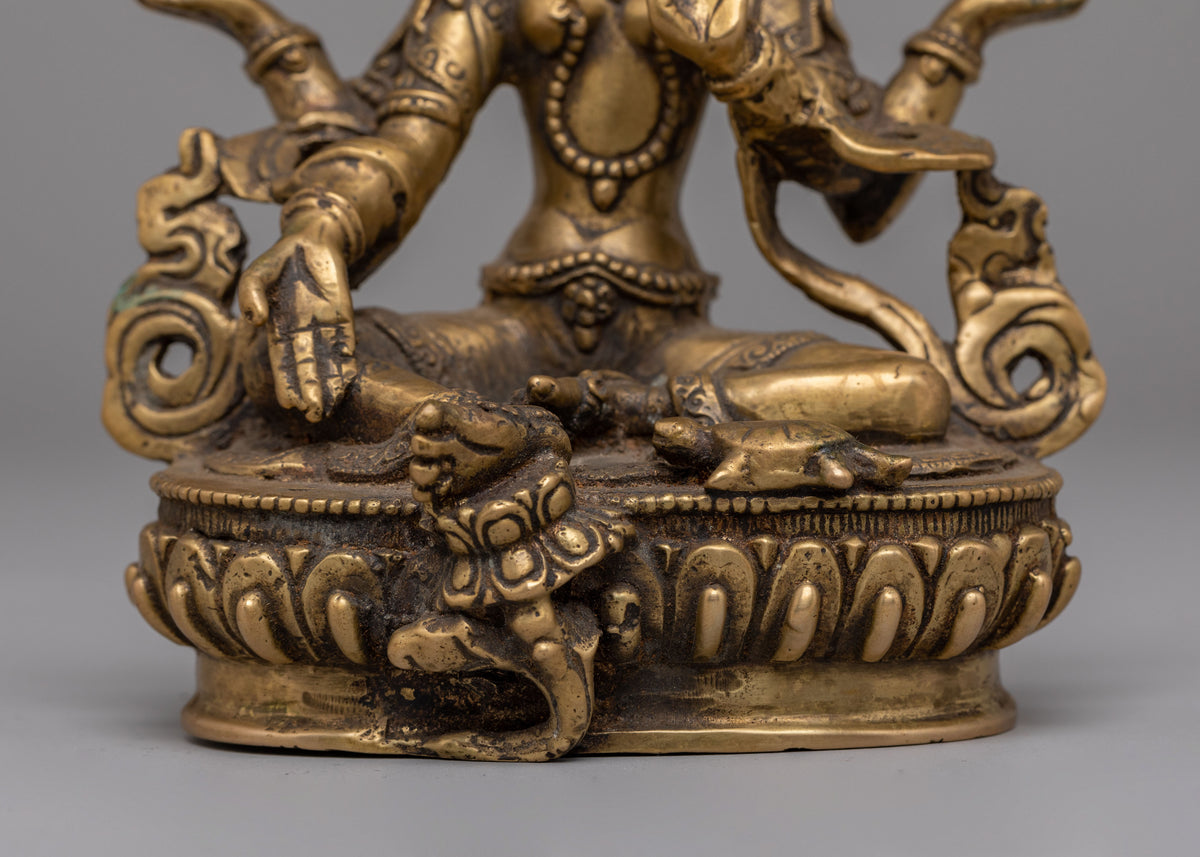 Handcrafted Lakshmi Statue | Hindu Goddess of Wealth
