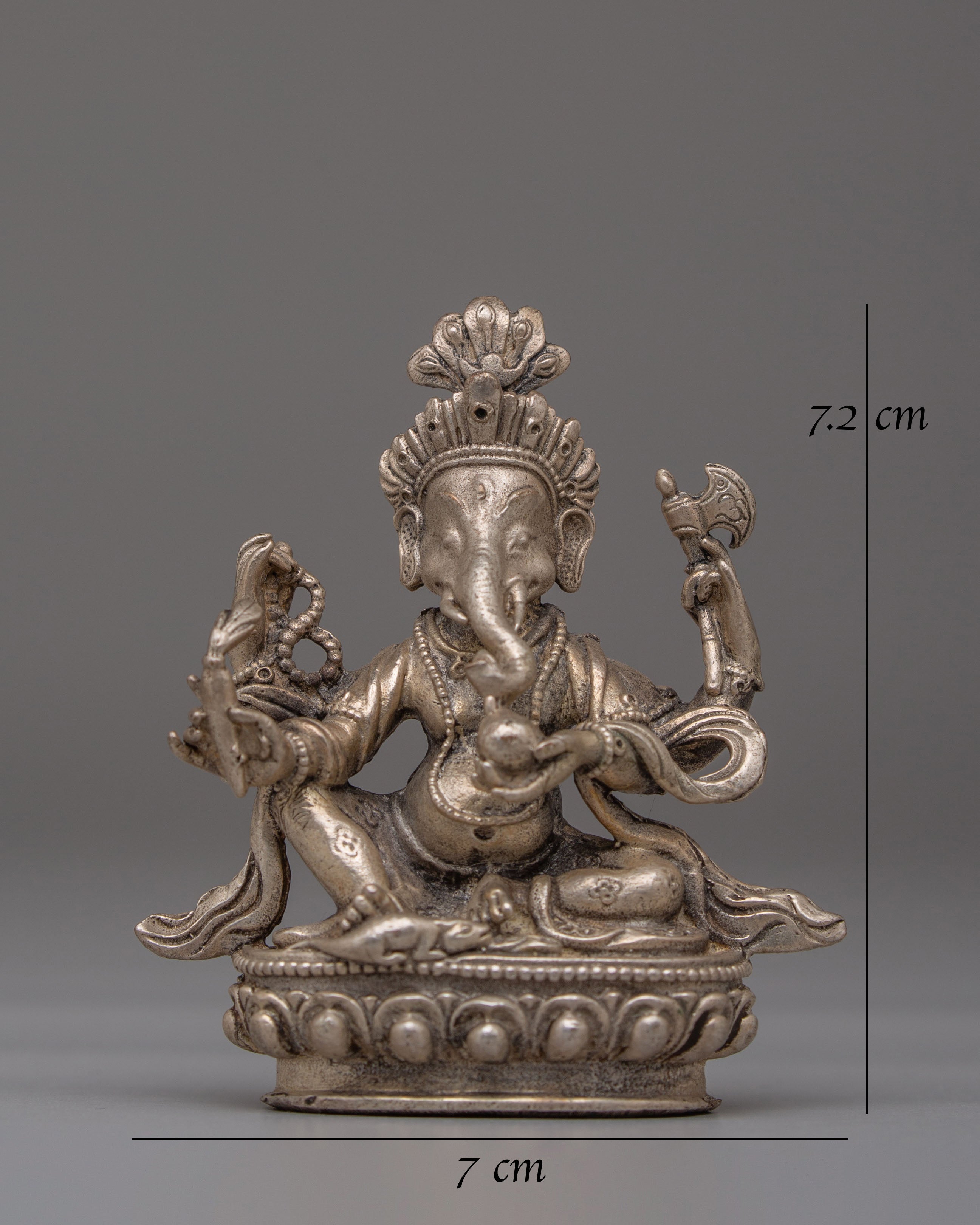 Handcrafted Sacred Ganesha Statue | Hindu God of Wisdom