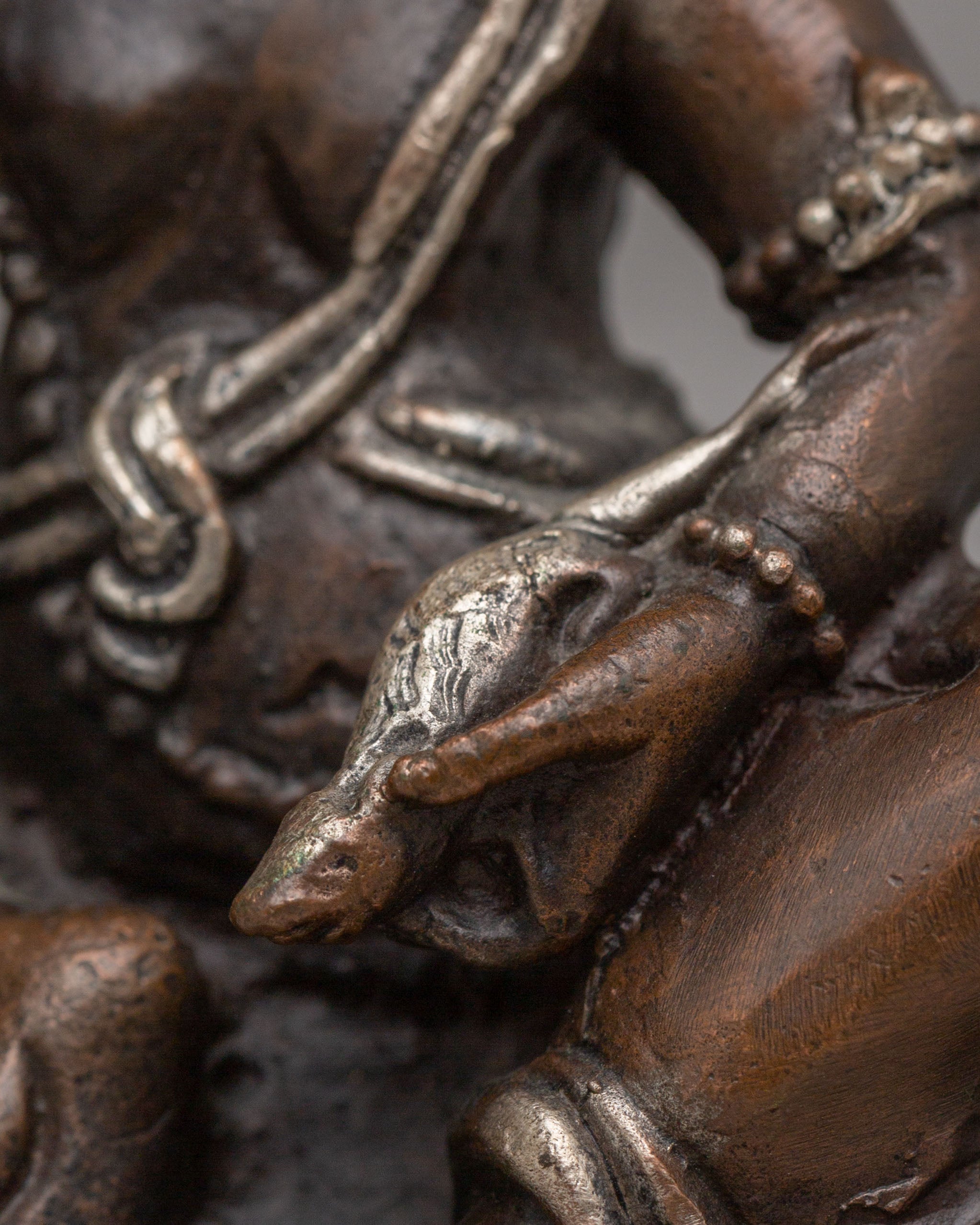 Buddhist Wealth Deity Namtoshe Sculpture | Tibetan Guardian Deity