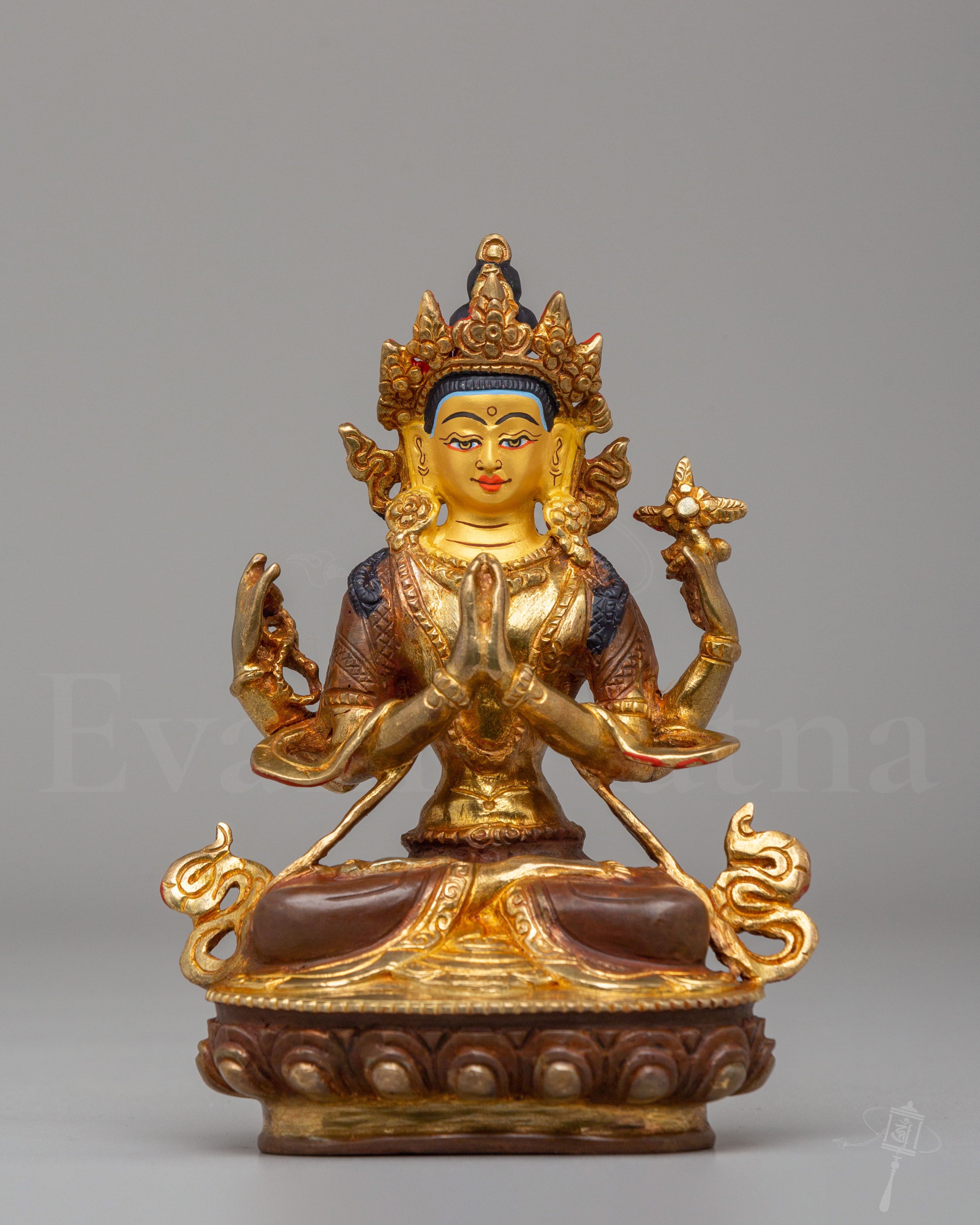 Vajrayana Chenrezig Compassion Statue | A Symbol of Infinite Love and Wisdom