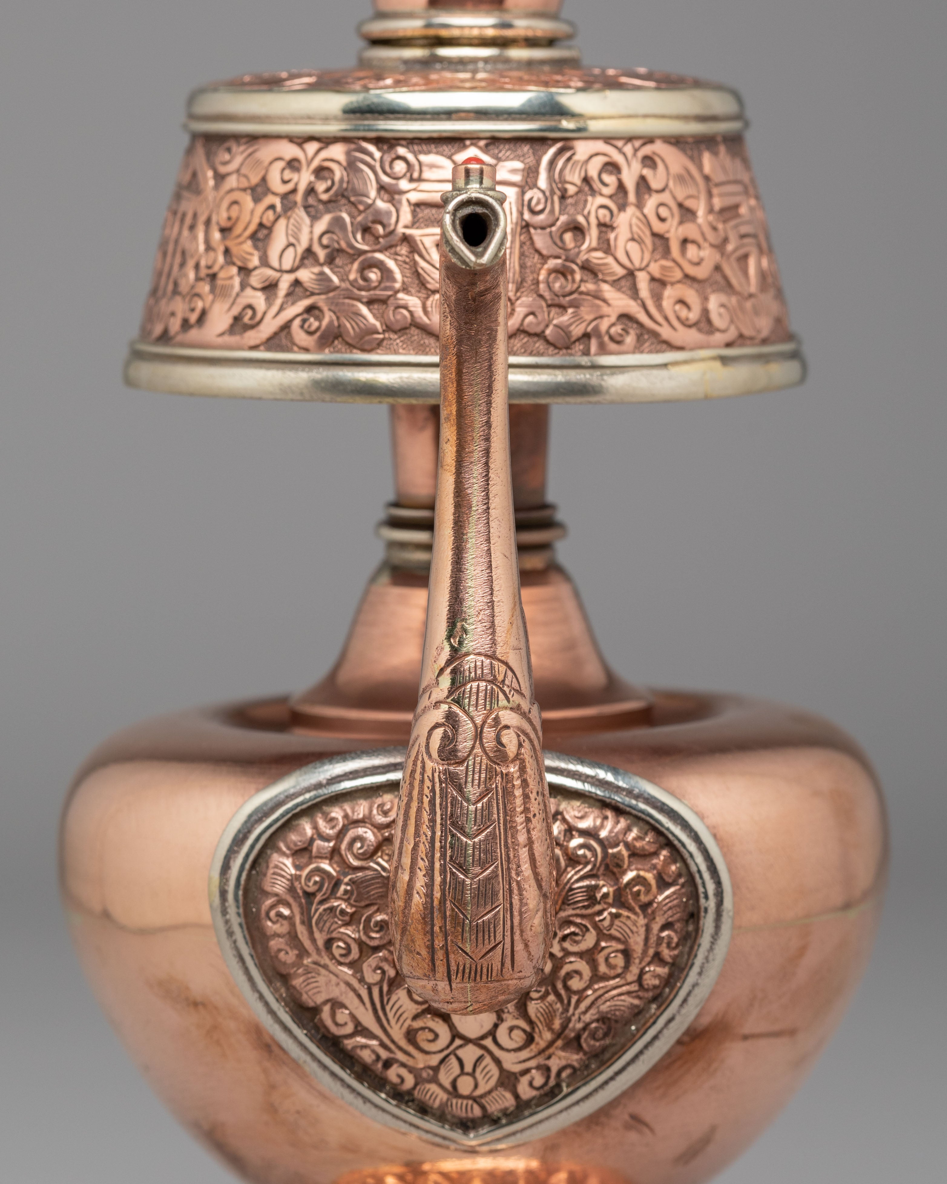 Buddhist Ritual Bhumba Set | Tibetan Copper Bhumba