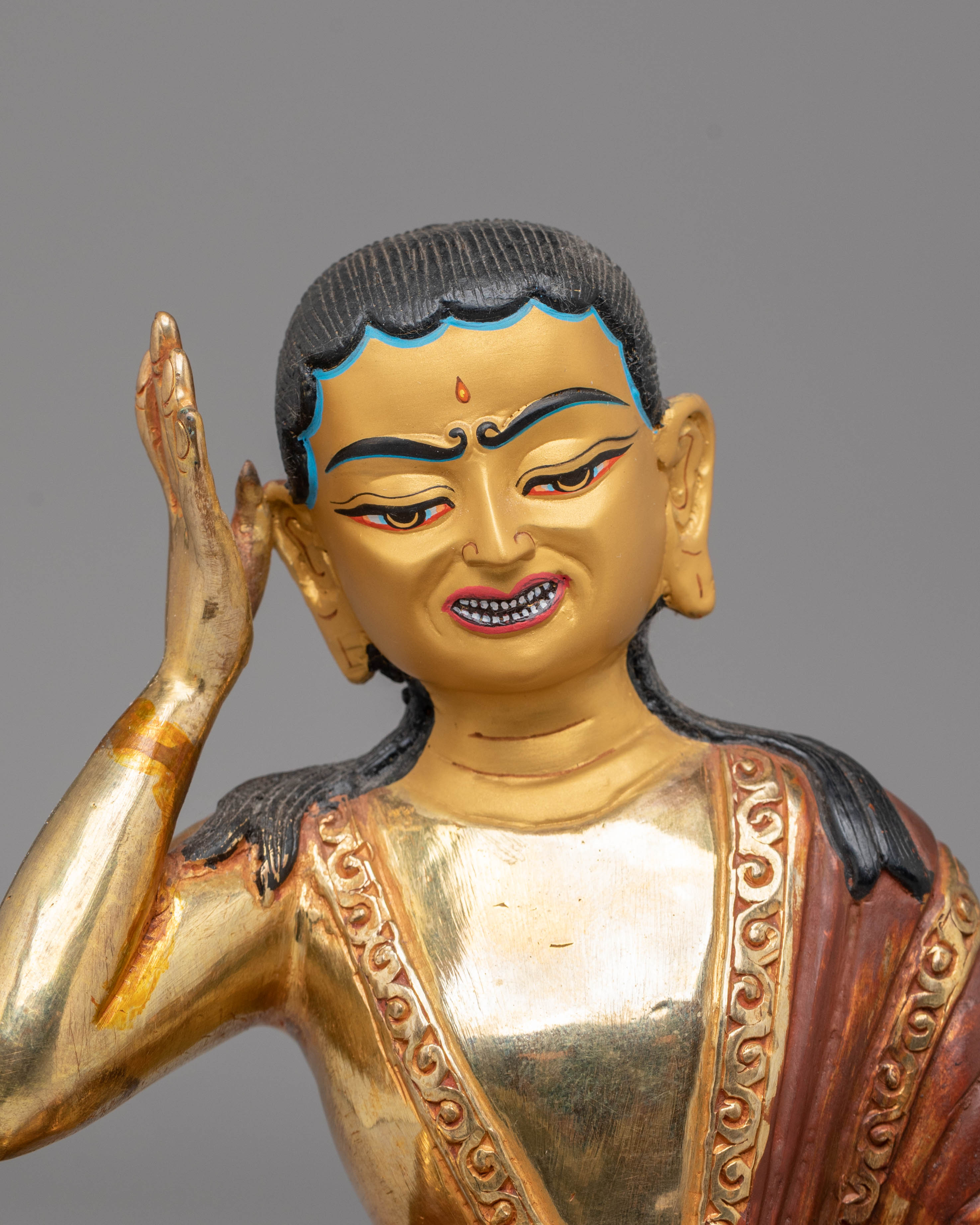 Handmade Marpha Sculpture Set | Peaceful Buddhist Art
