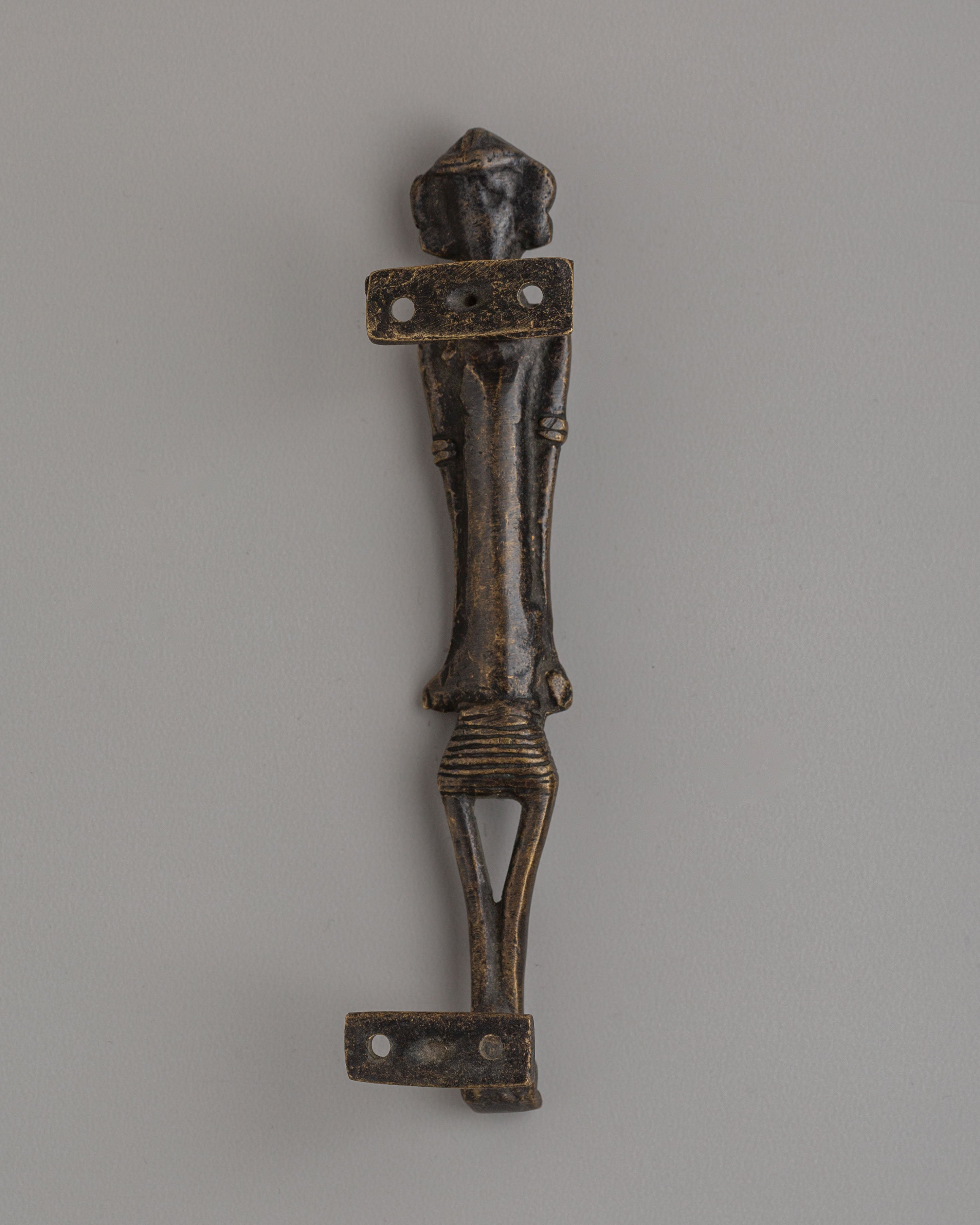 Handcrafted Door Handle | Traditional Brass Design