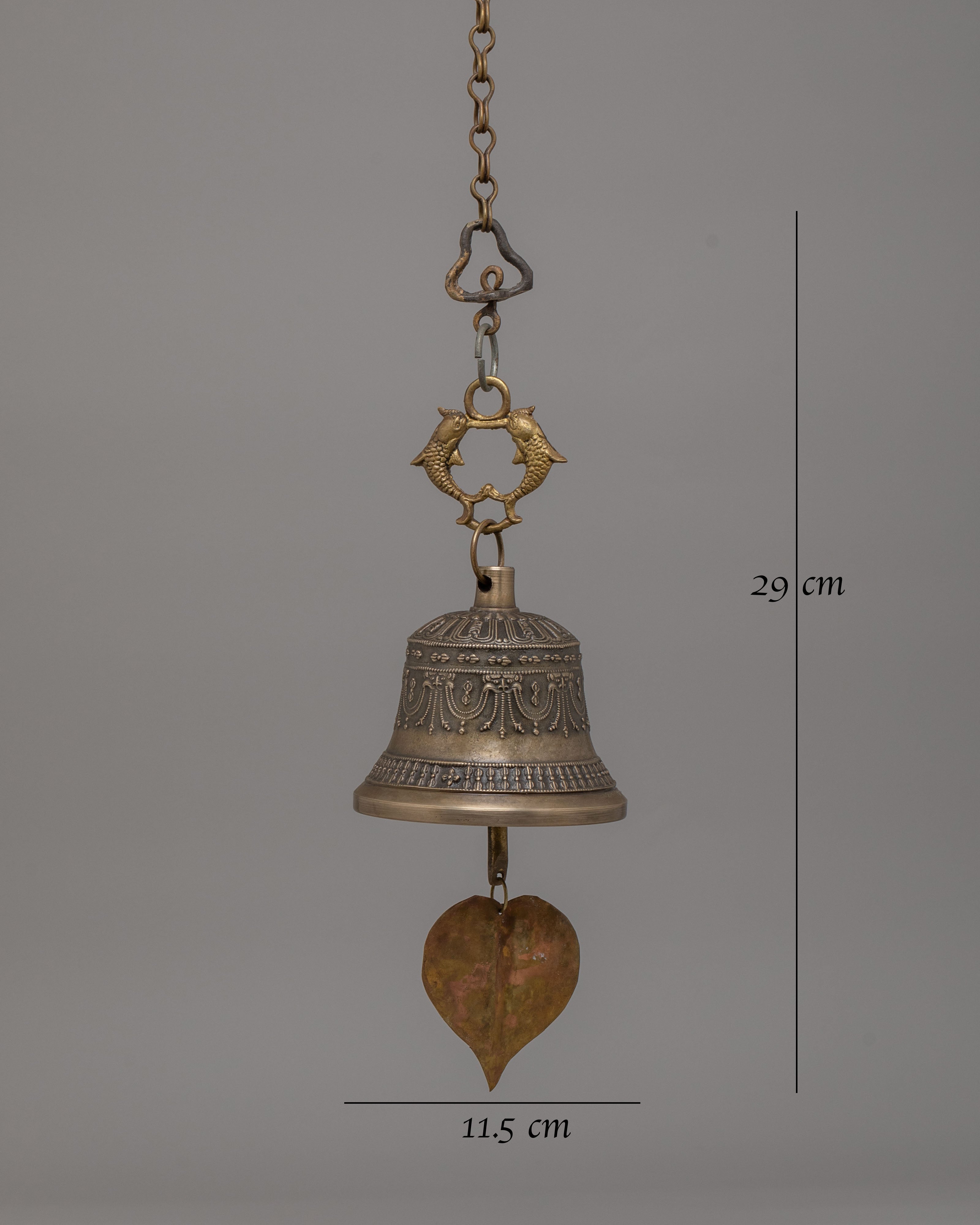 Decorative Hanging Bell | Traditional Buddhist Altar Decor