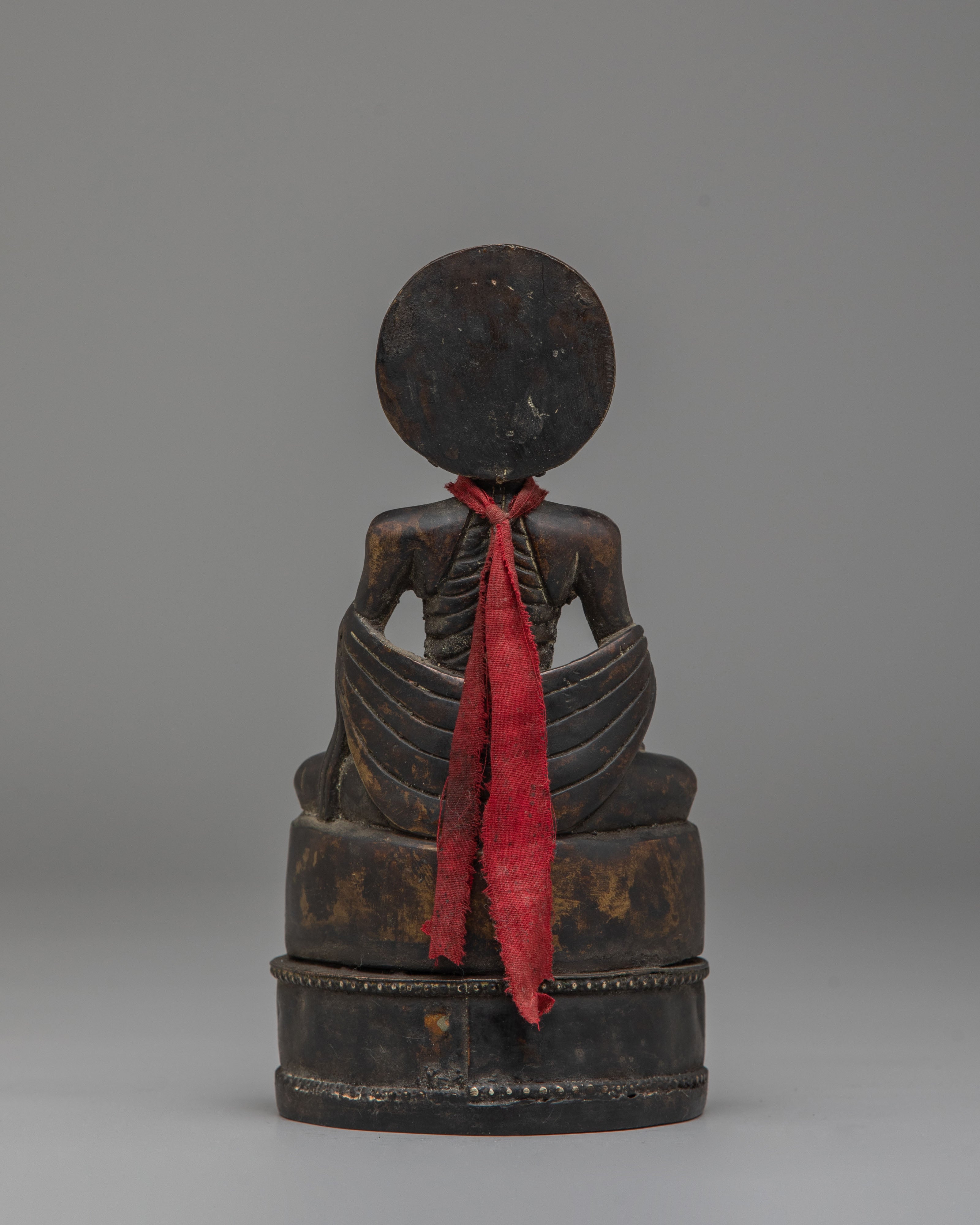 Himalayan Fasting Buddha Statue | Handcrafted Brass Statue