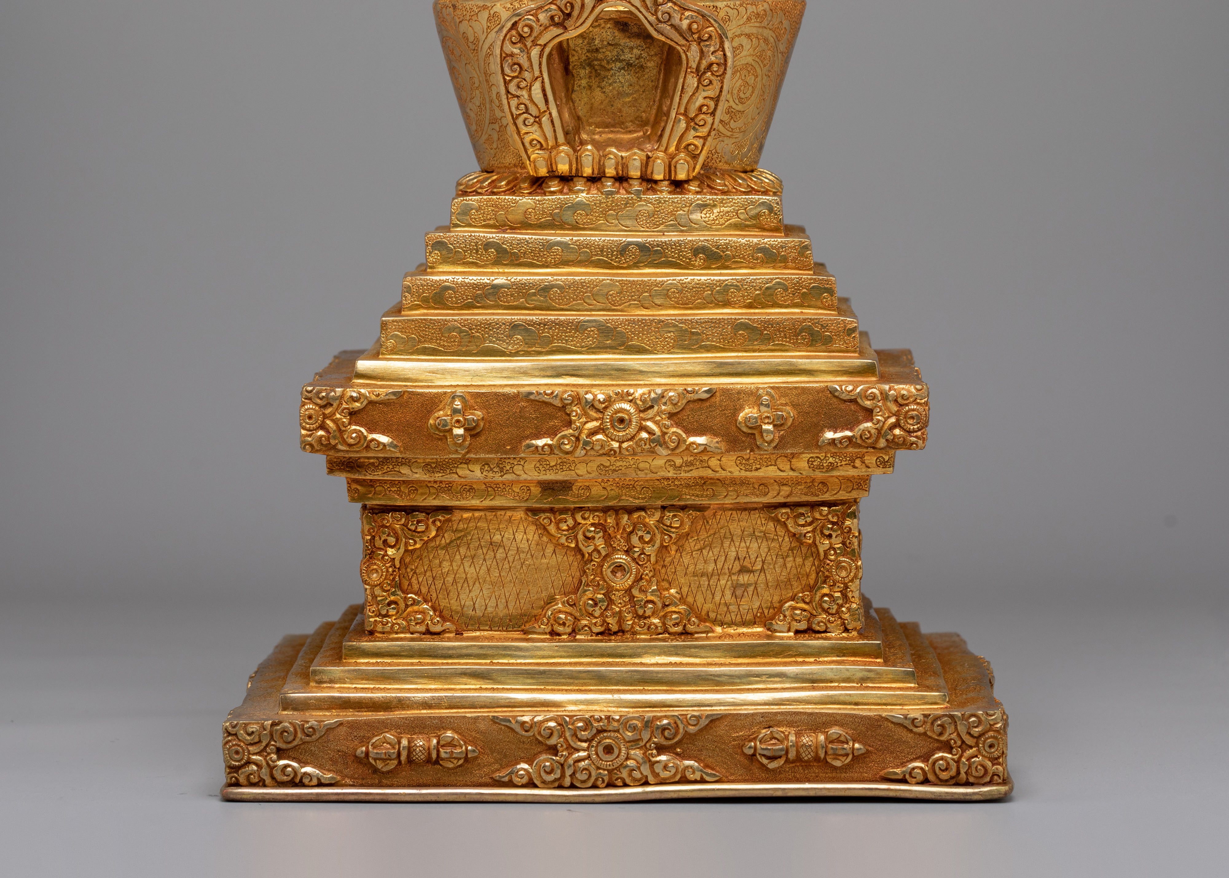 Handmade Buddhist Stupa for Peace | Symbol of Enlightenment