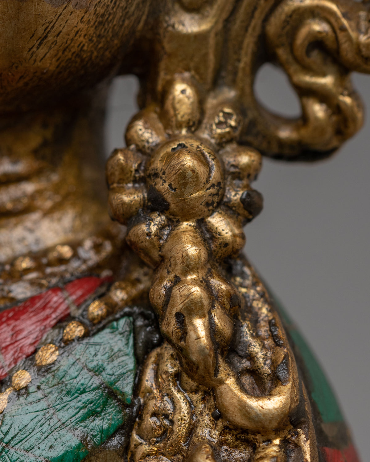 Sacred Vajrasattva Meditation Deity Statue | Traditional Buddhist Sculpture