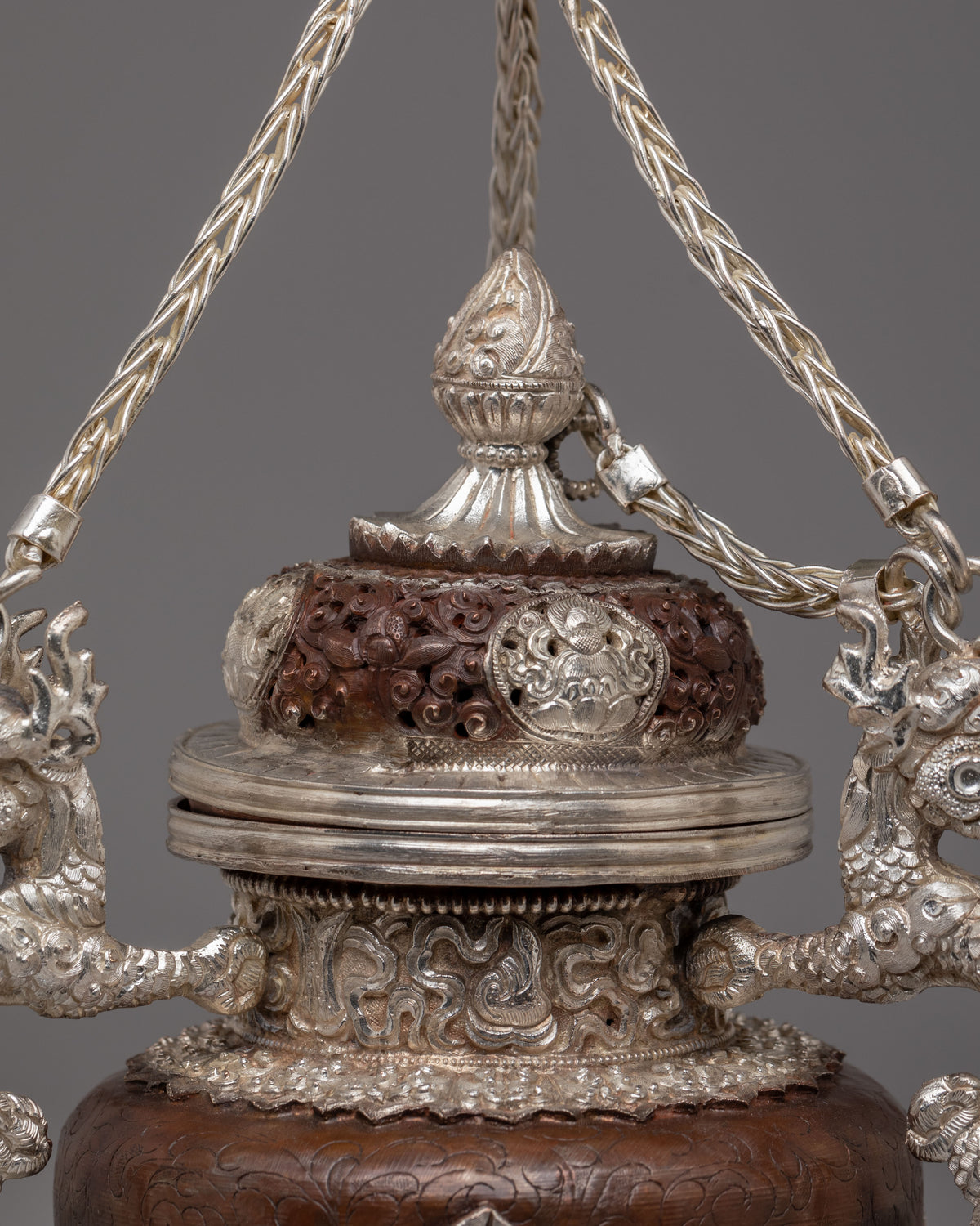 Tibetan Sacred Ritual Incense Burner | Spiritual Altar Decor